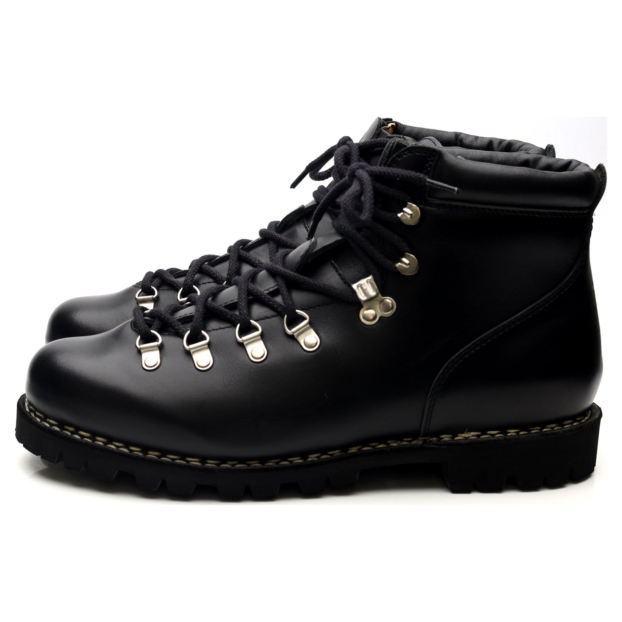 Paraboot Avoriaz boots cuir noir pointure UK 10
