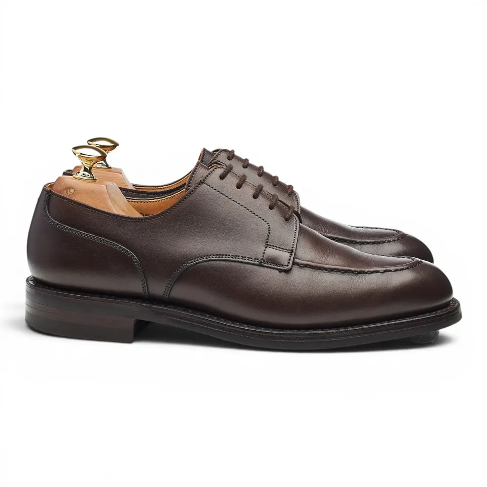 Crockett & Jones Onslow derby cuir marron 6,5 semelle gomme