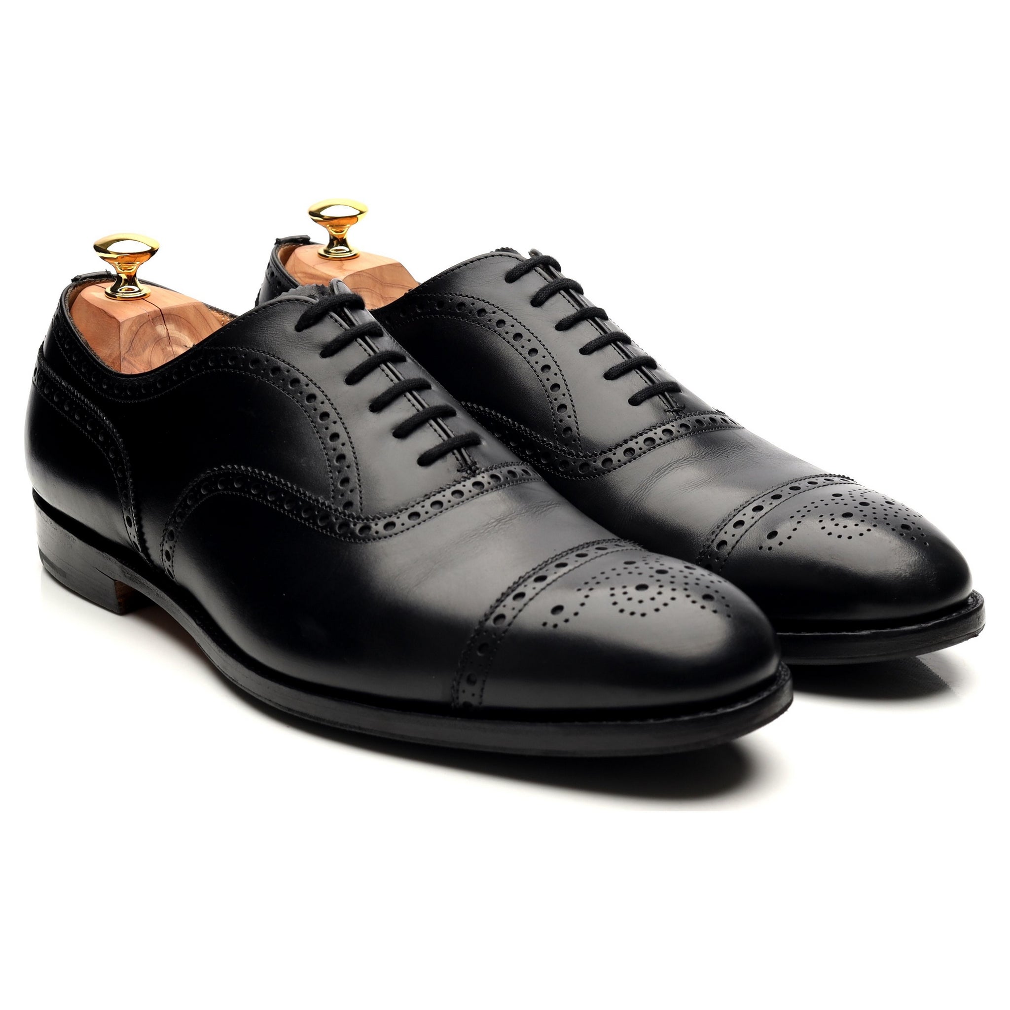 Church's Diplomat richelieu cuir noir UK 12