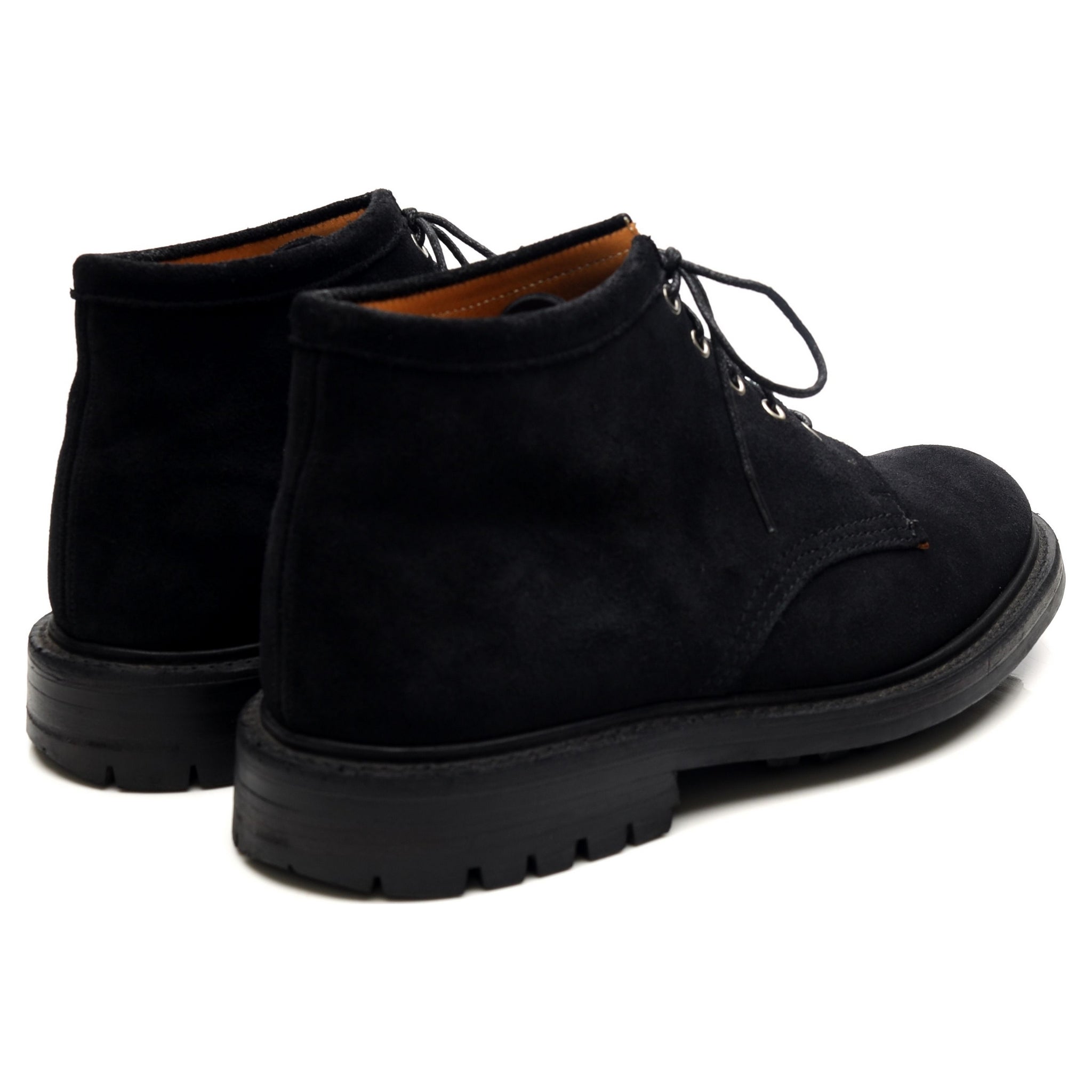 Margaret Howell bottines suède noir UK 8