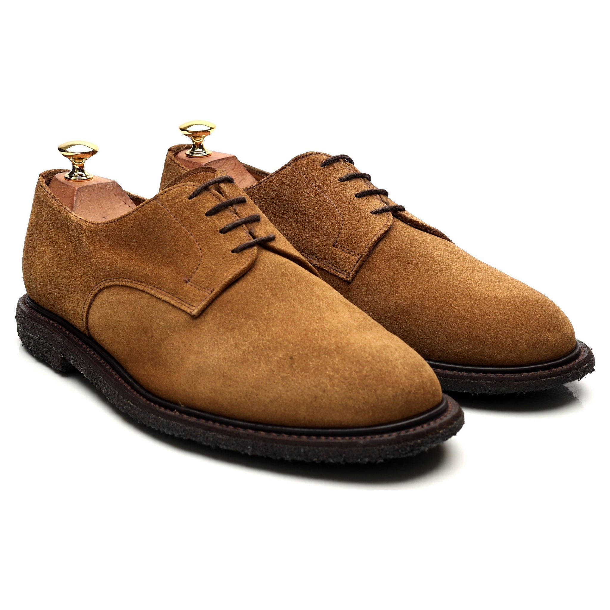 Sanders Archie derby daim marron pointure 9.5