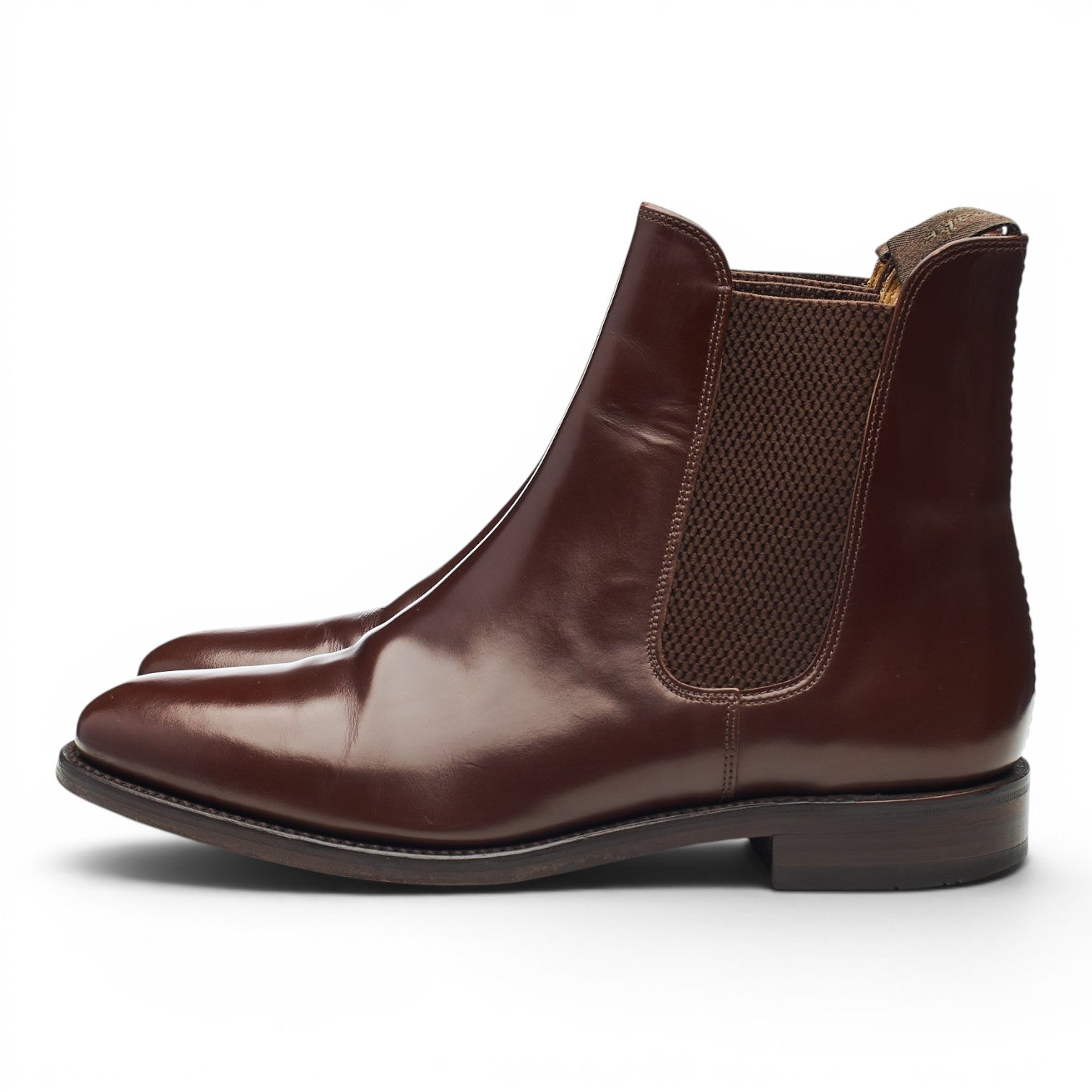 Loake 290 bottines chelsea cuir marron pointure 7.5