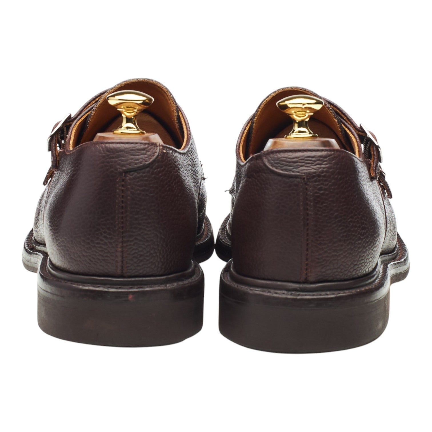 Sanders Dylan monk cuir marron pointure UK 10