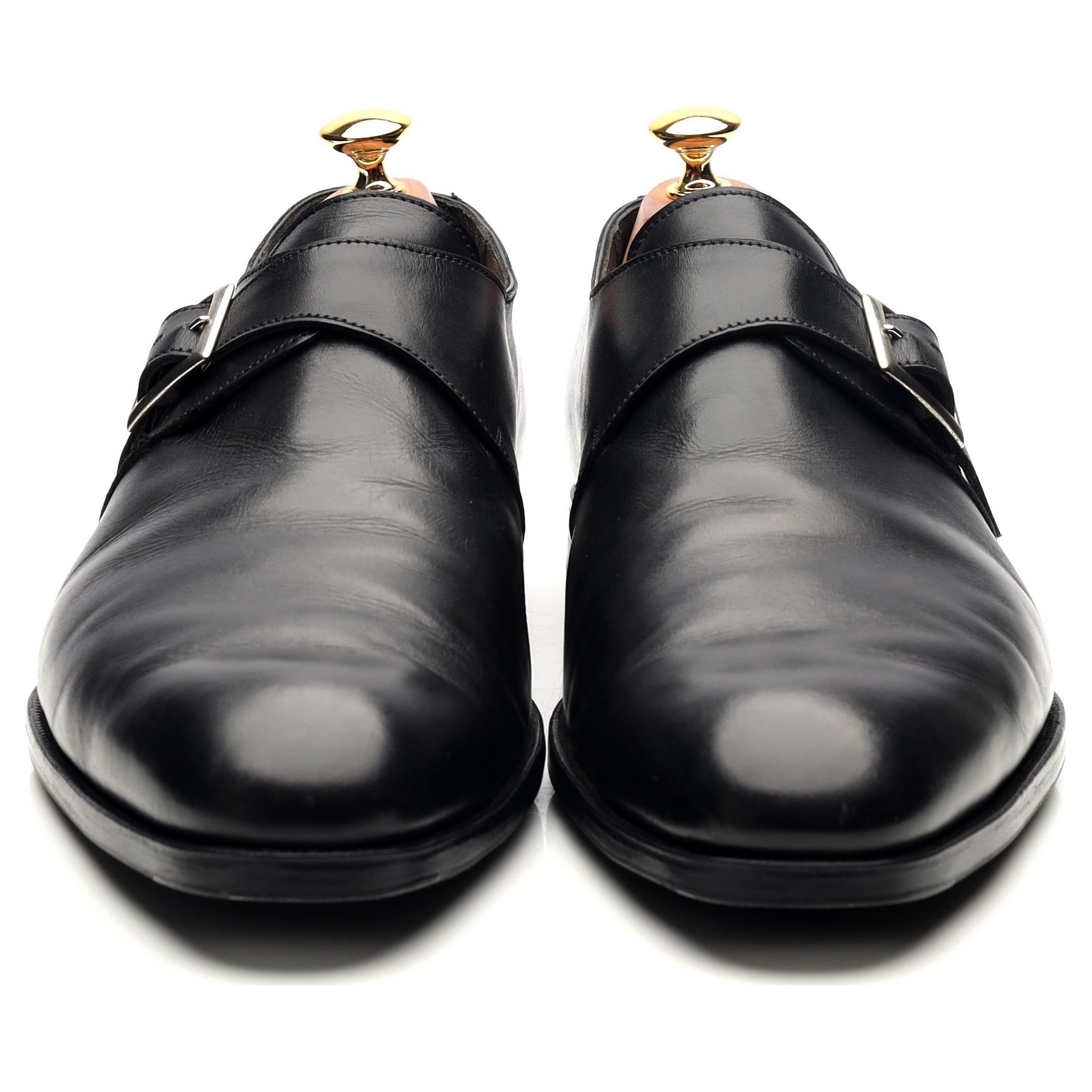 Crockett & Jones Savile 4 monk cuir noir UK 10