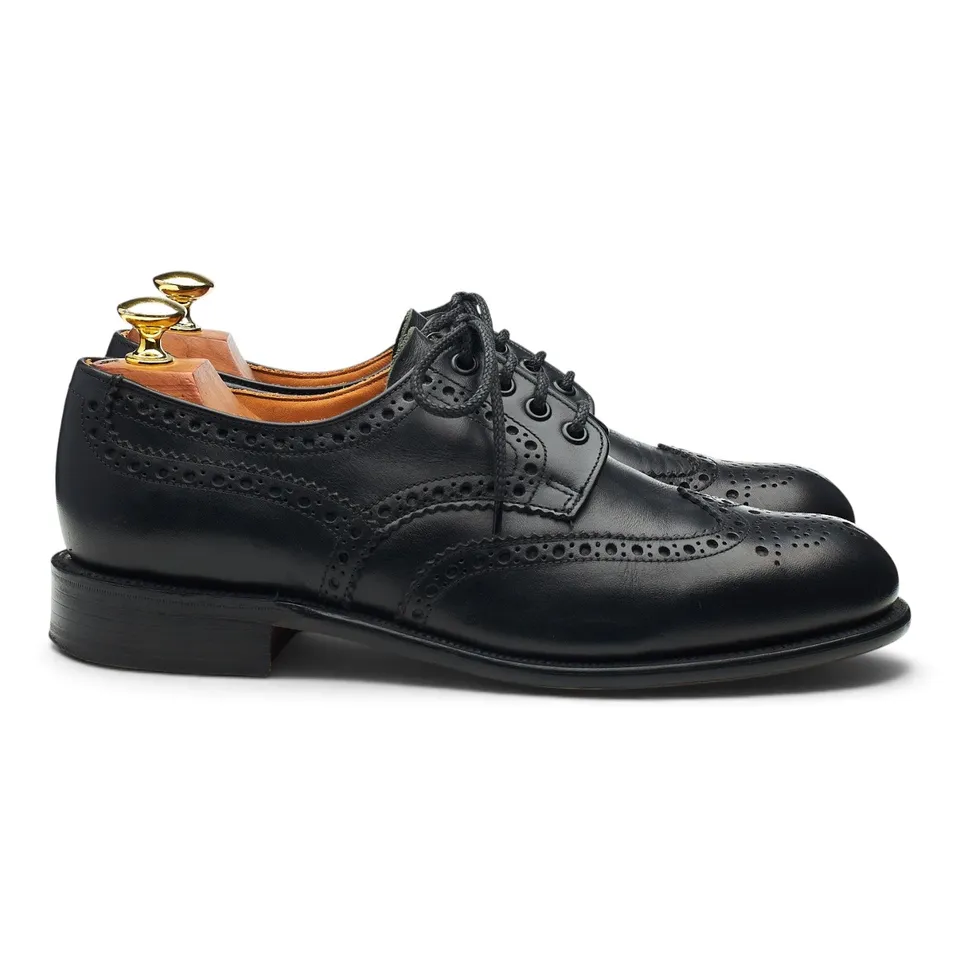 Alfred Sargent Appleby Derby cuir noir pointure UK 7,5
