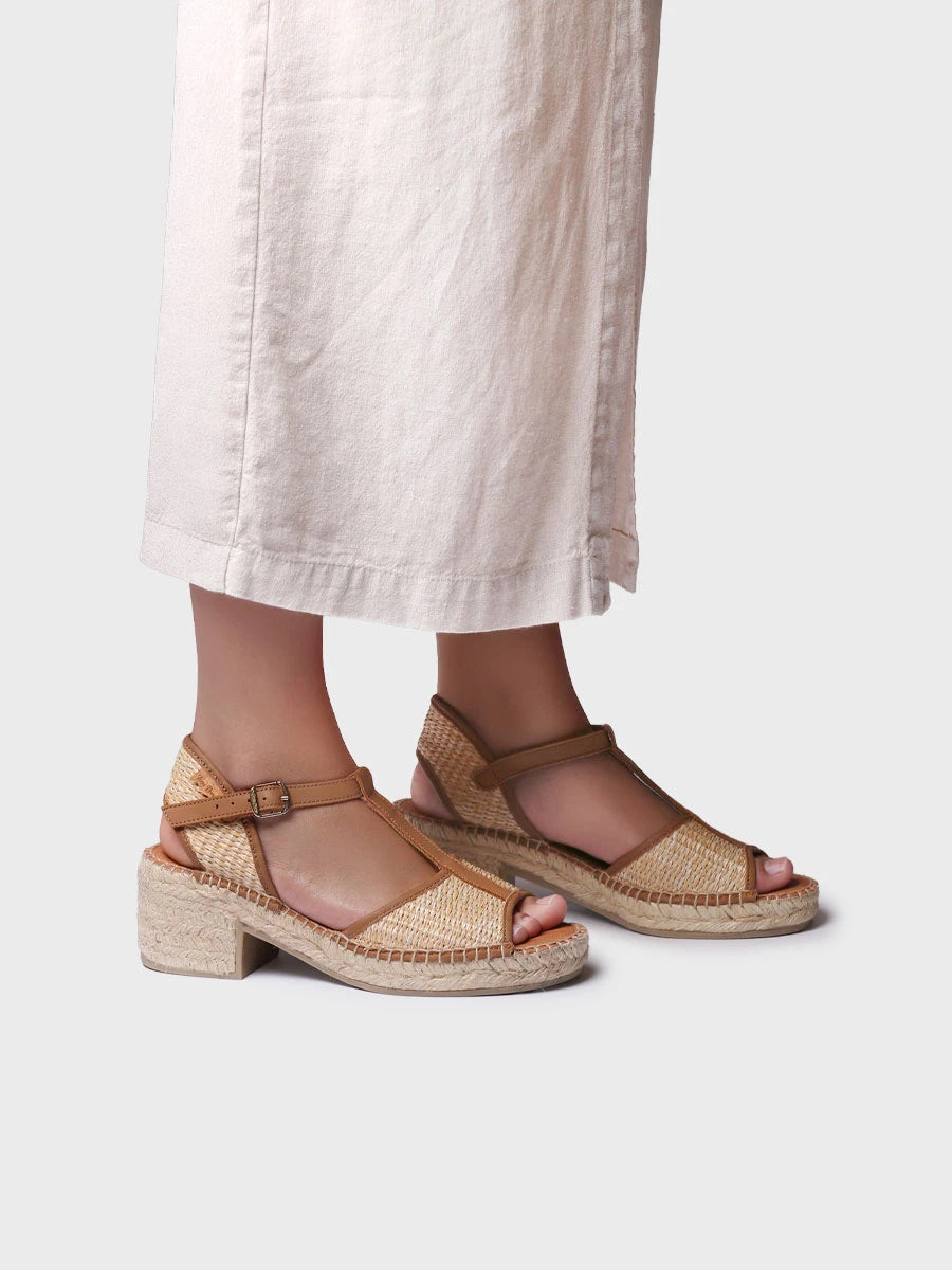 Toni Pons Donata-RP espadrilles petit talon raphia