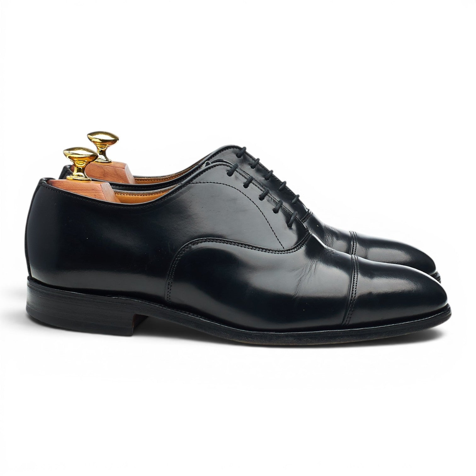 Alfred Sargent Epsom oxford cuir noir UK 7