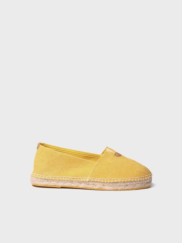 Toni Pons Blanes-ER espadrille jaune vegan