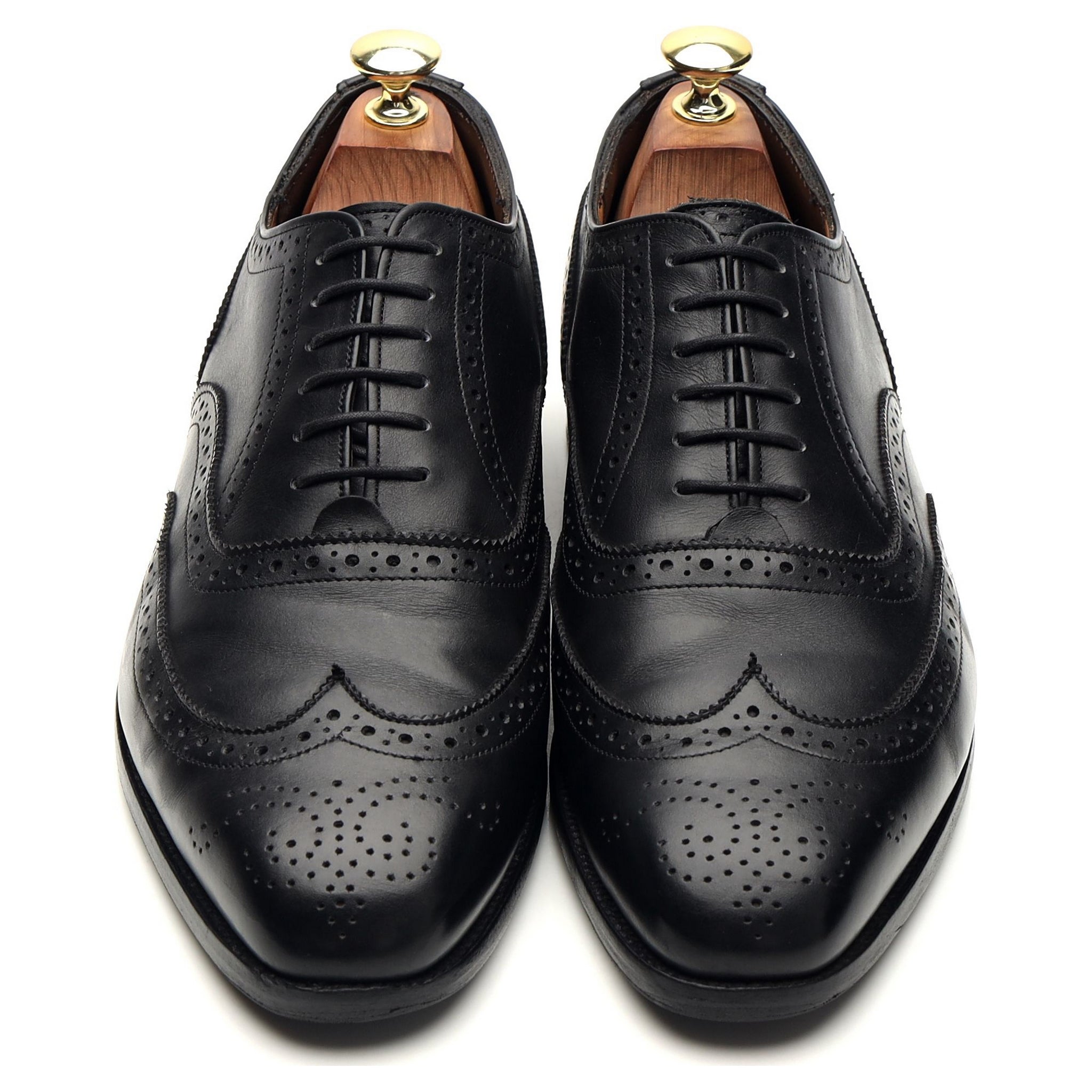 Tricker’s oxford brogue cuir noir UK 7
