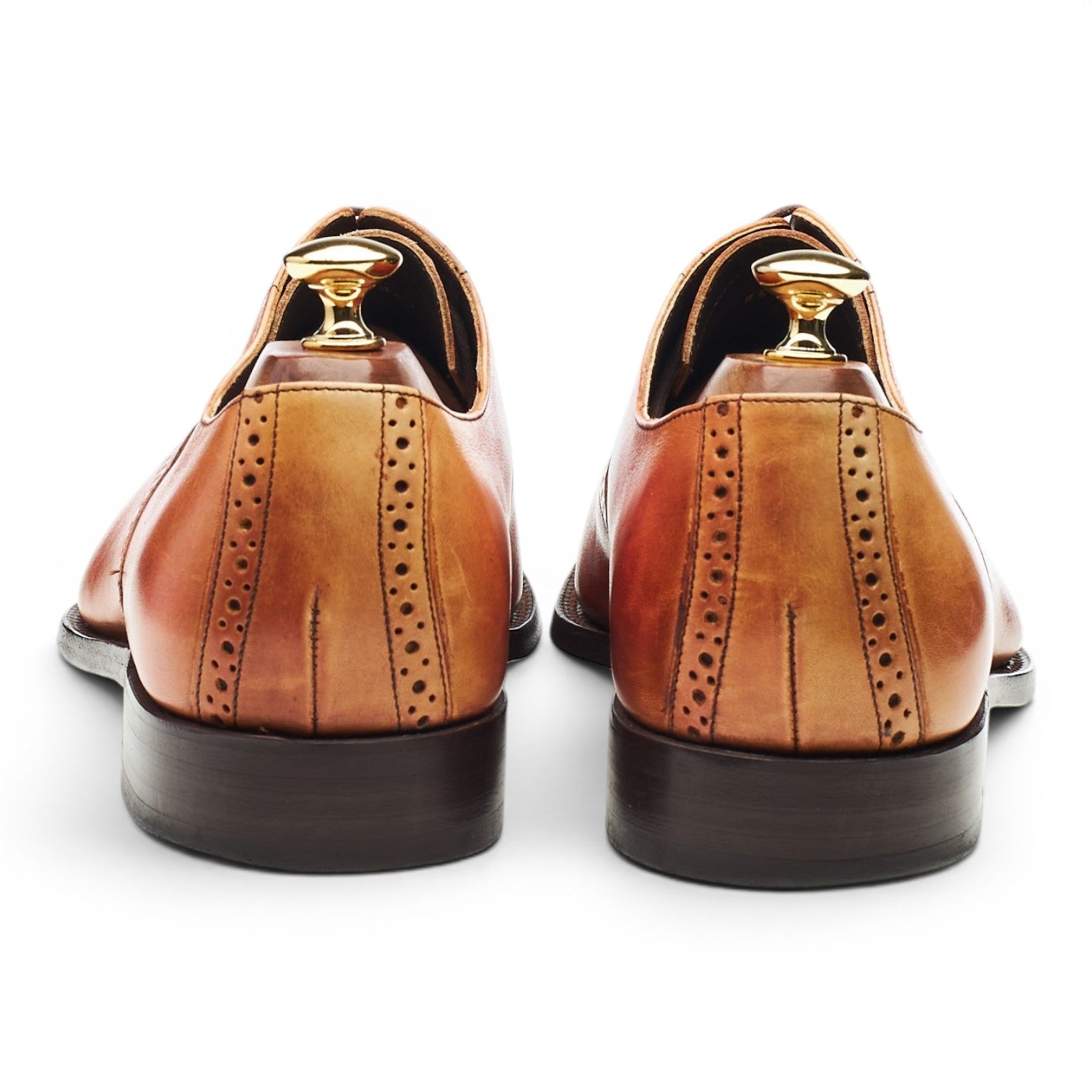 Barker Flynn richelieu cuir marron clair UK 9,5 G