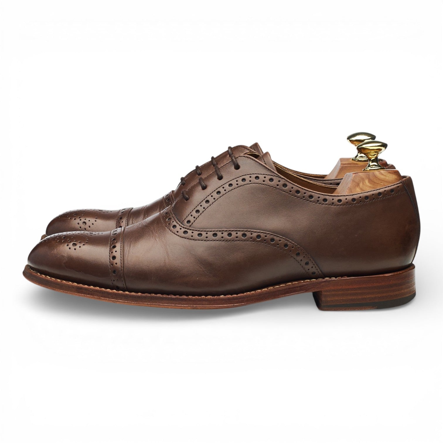 Grenson Matthew richelieu cuir marron pointure 7