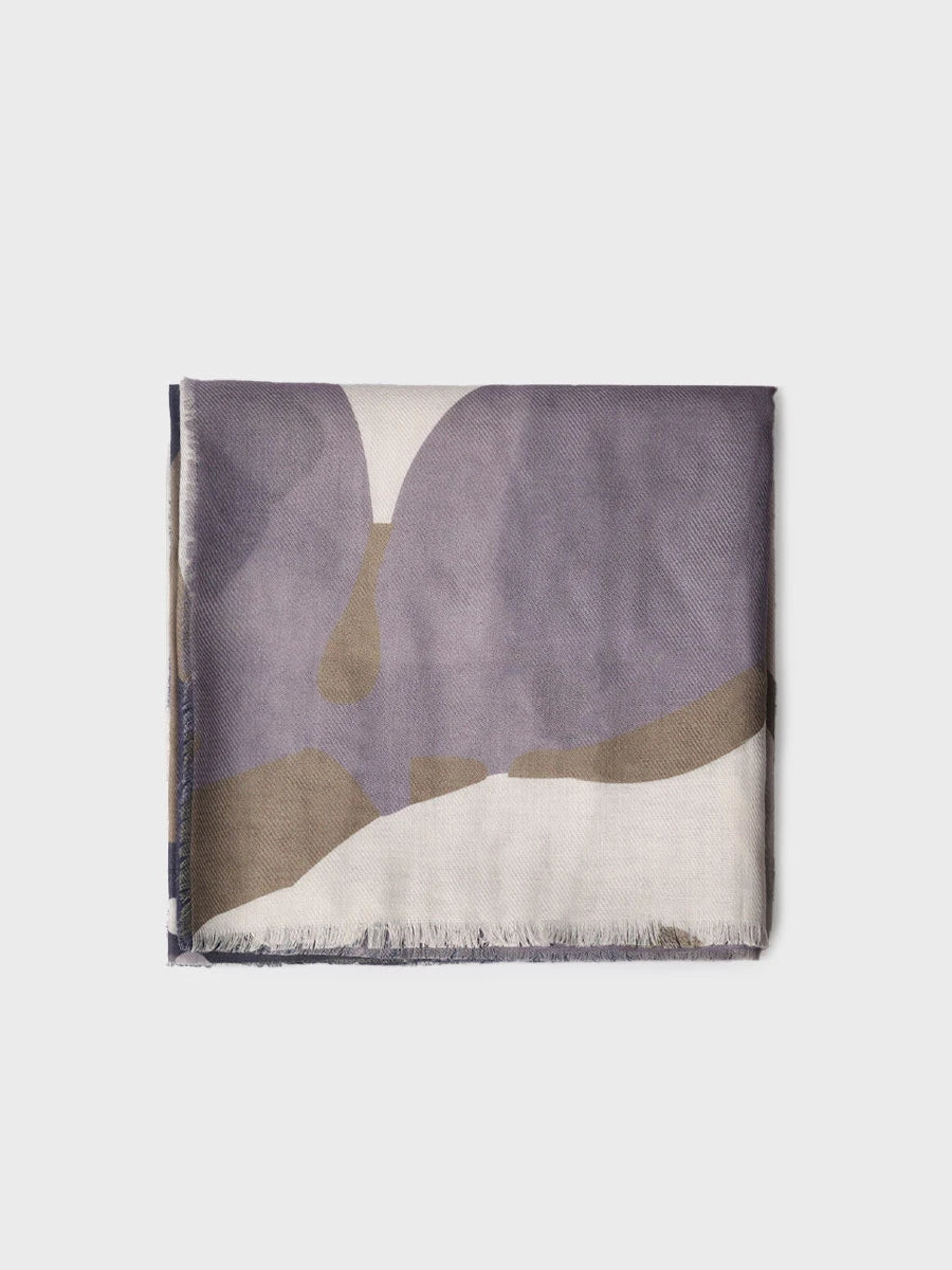 Toni Pons Xenia foulard tissu leger imprime 90x185