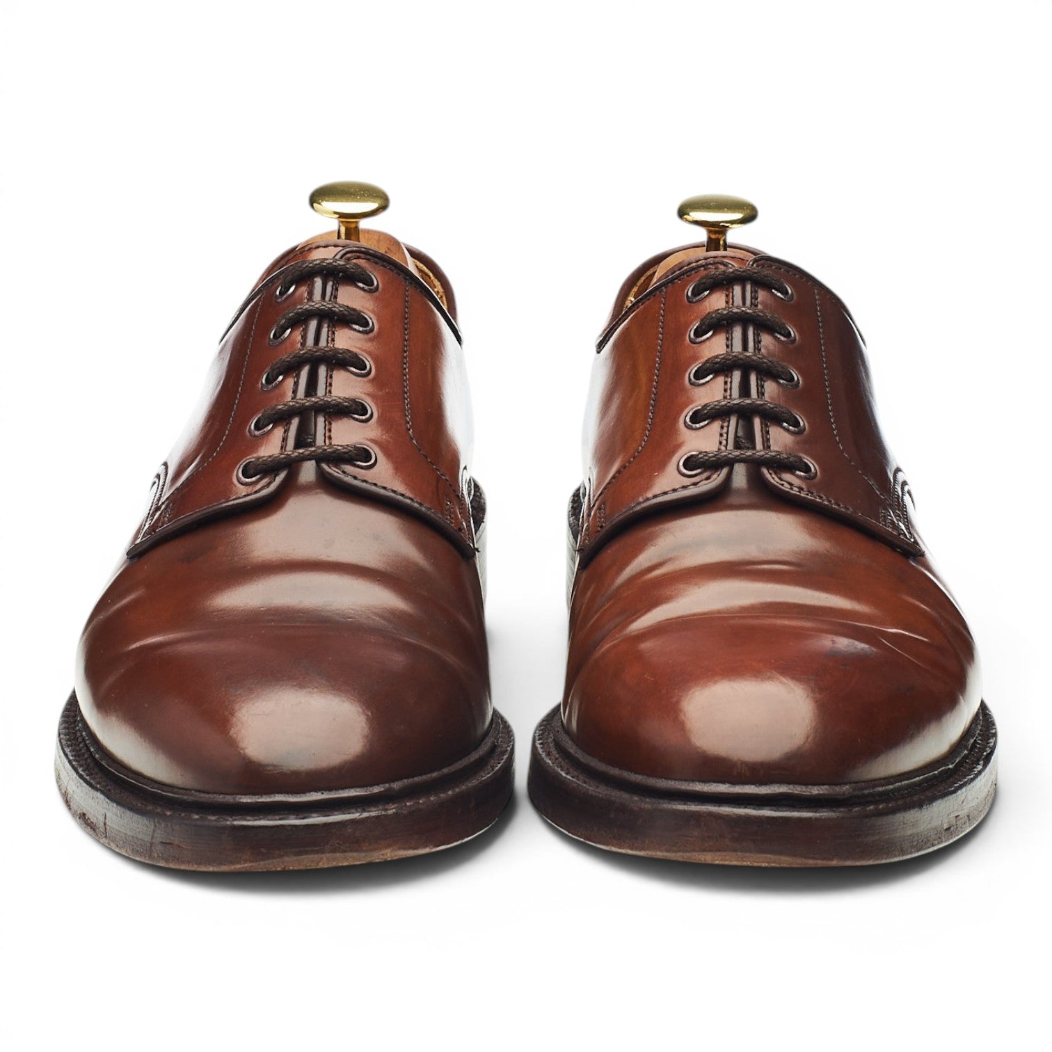 Ralph Lauren Marlow derby cordovan marron pointure UK 8.5