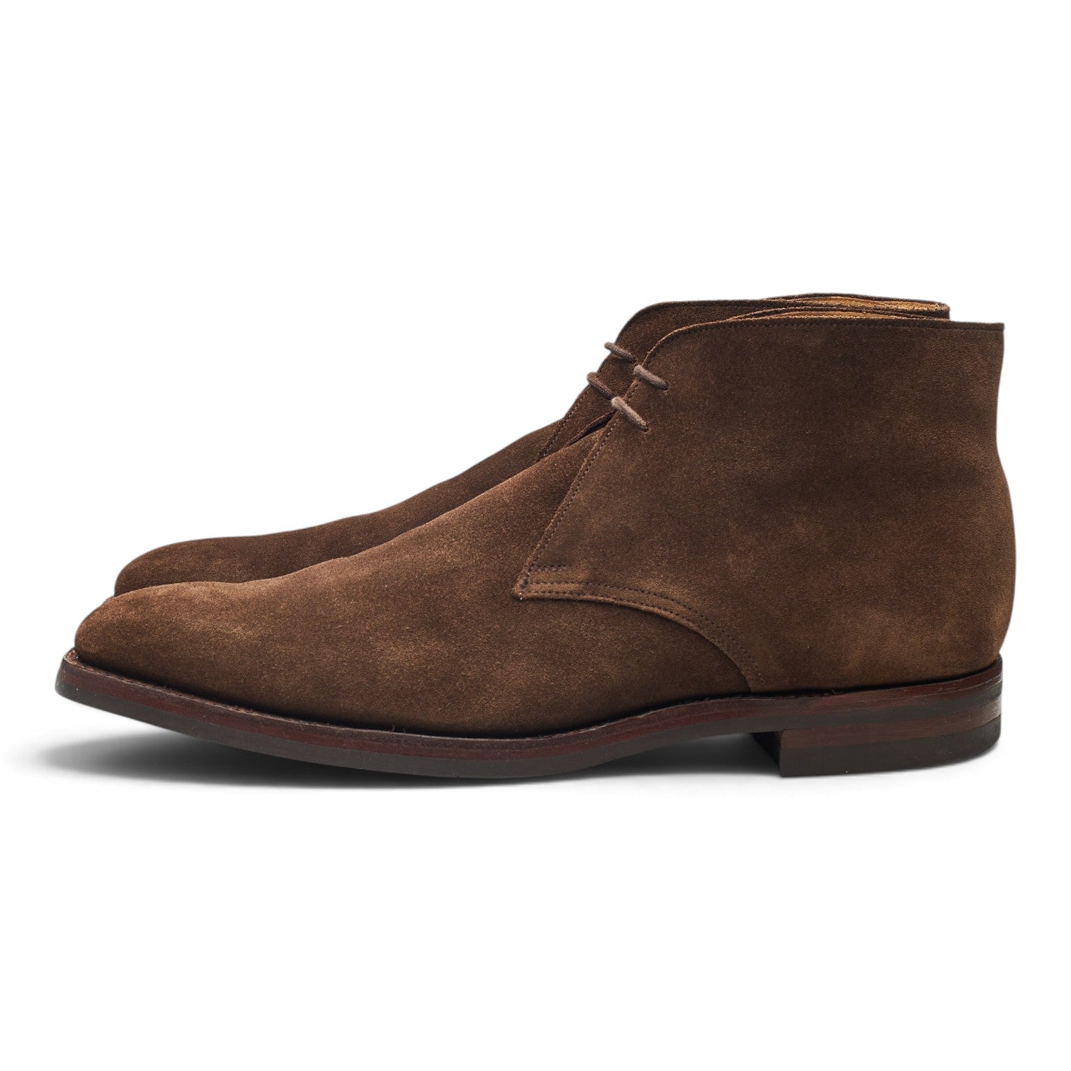 Crockett & Jones Tetbury boots daim marron UK 9.5