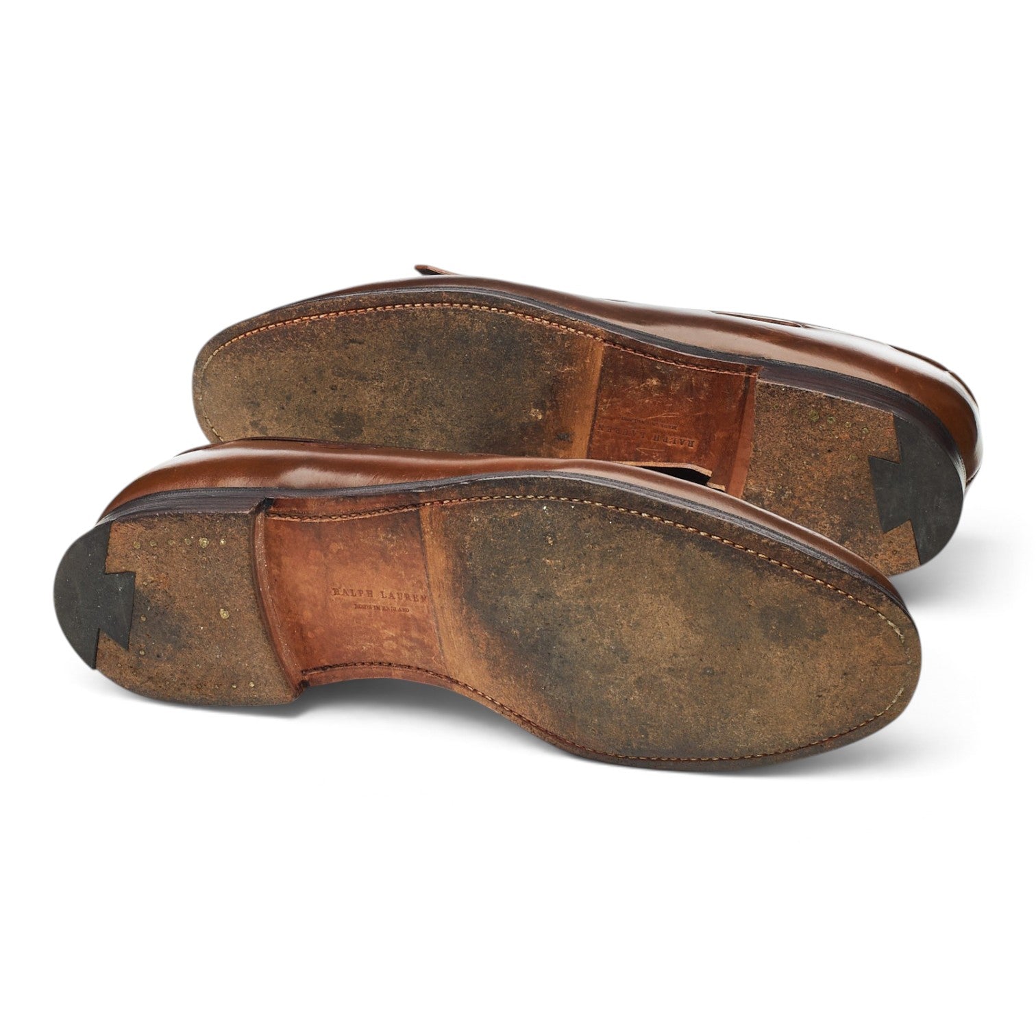 Ralph Lauren Marlow mocassins homme cordovan marron UK 8