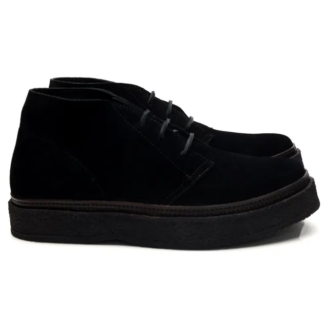 Yuketen Santiago bottines suède noir UK 7