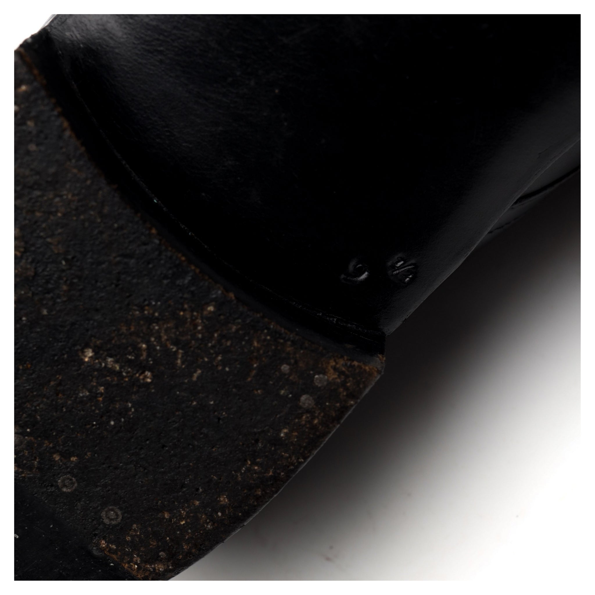 Corthay Sergio derby cuir noir UK 8.5