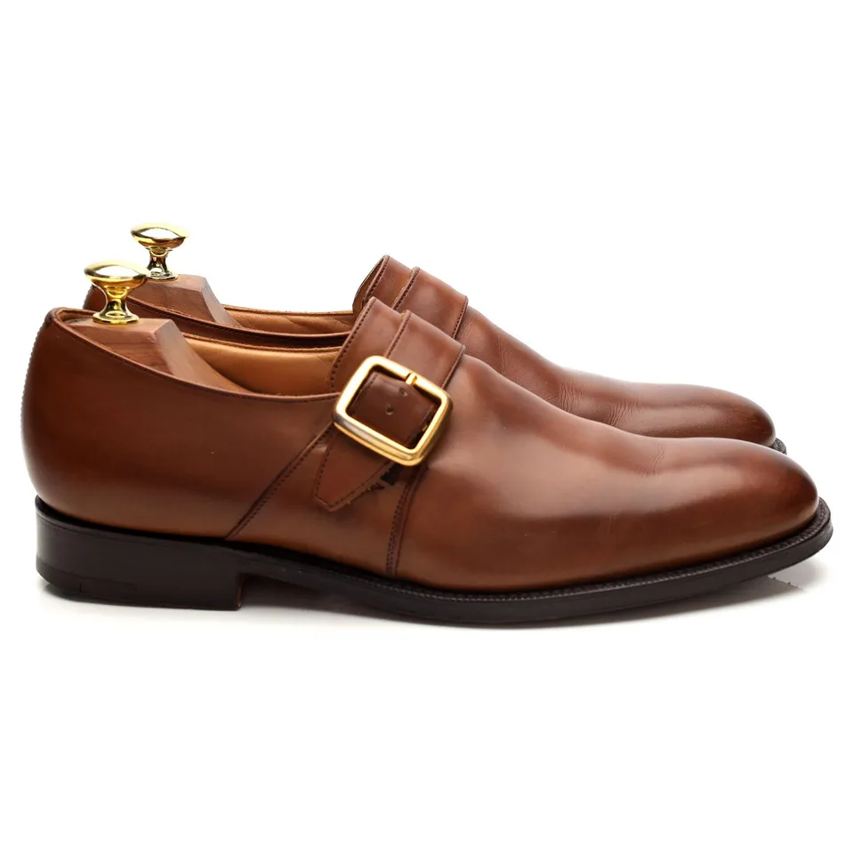 Church's Westbury monk cuir marron boucle UK 7.5