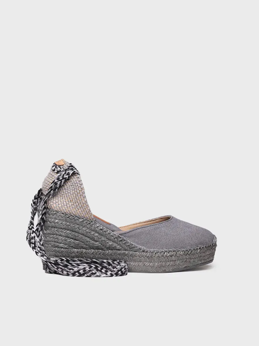 Toni Pons Lisboa espadrilles compensées femme coton 7 cm