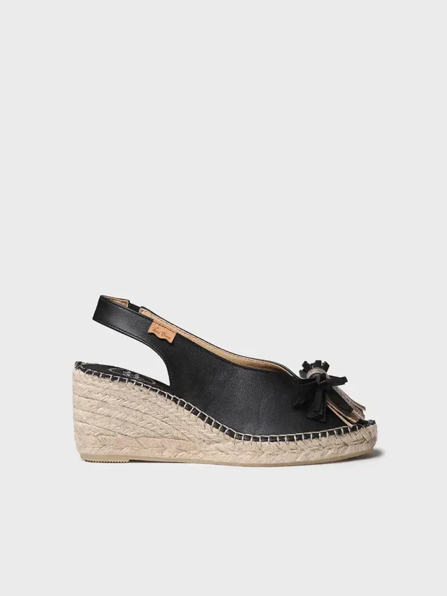 Toni Pons Laila-PF espadrille compensée cuir 7 cm