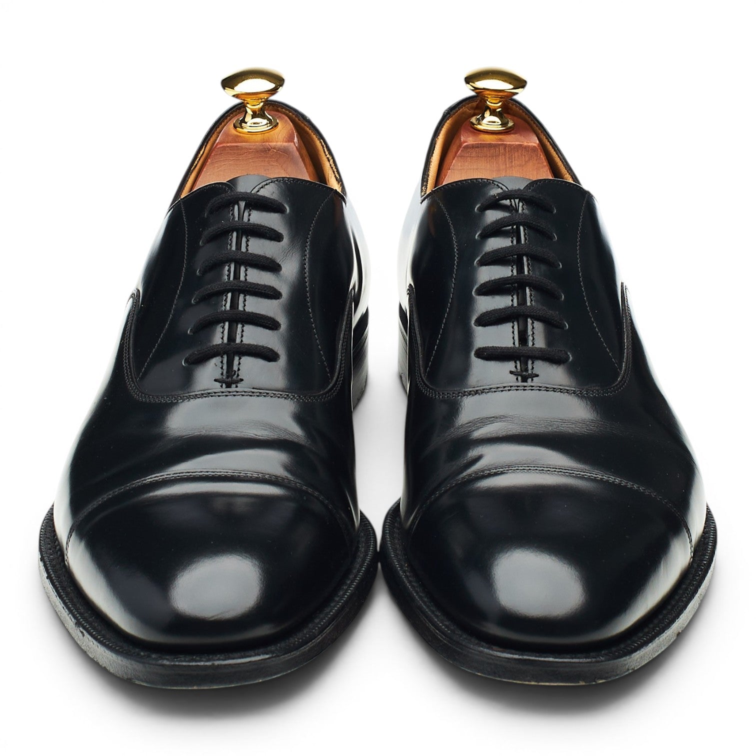 Church's Hong Kong oxford cuir noir pointure UK 9