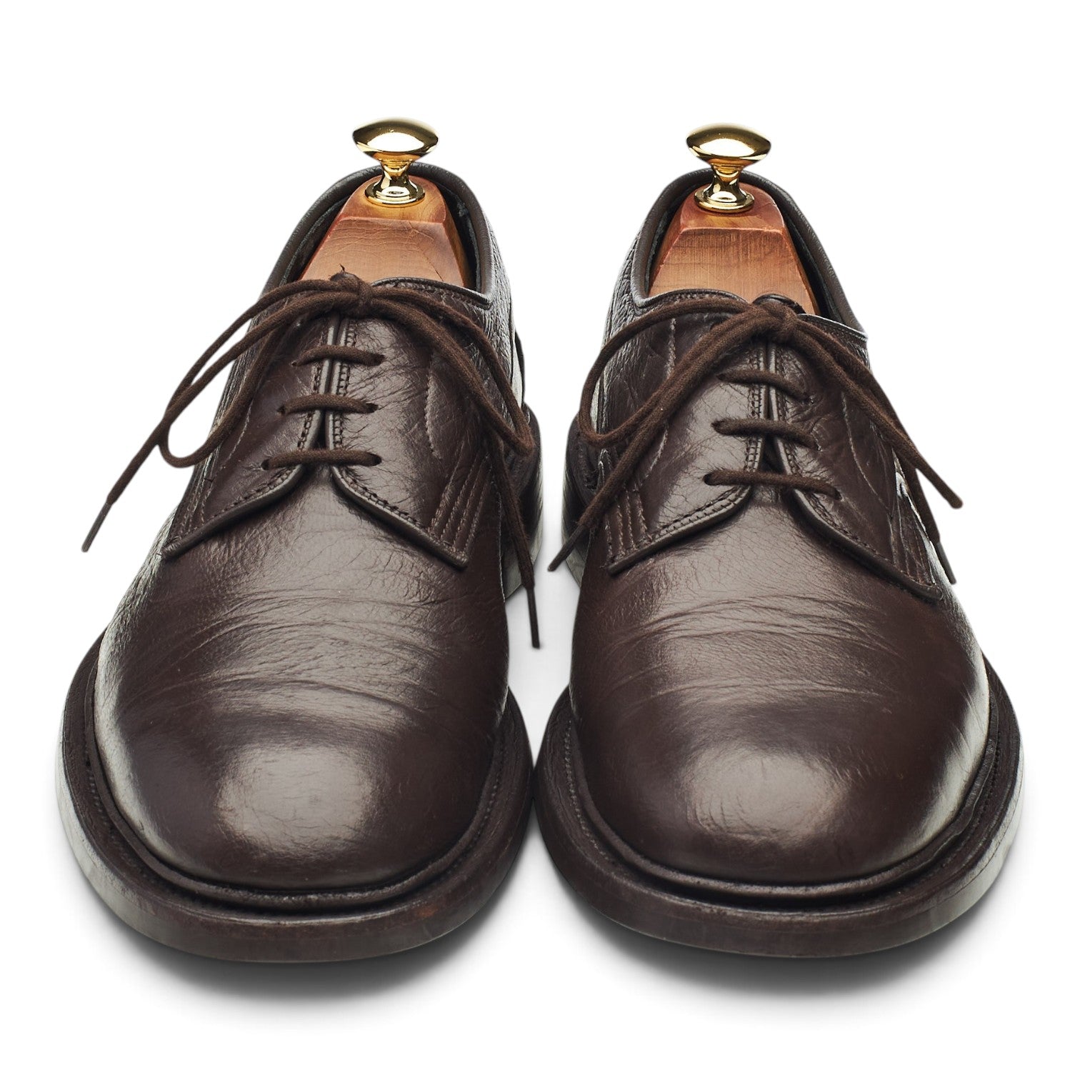 Tricker's derby cuir marron foncé pointure 8,5 UK