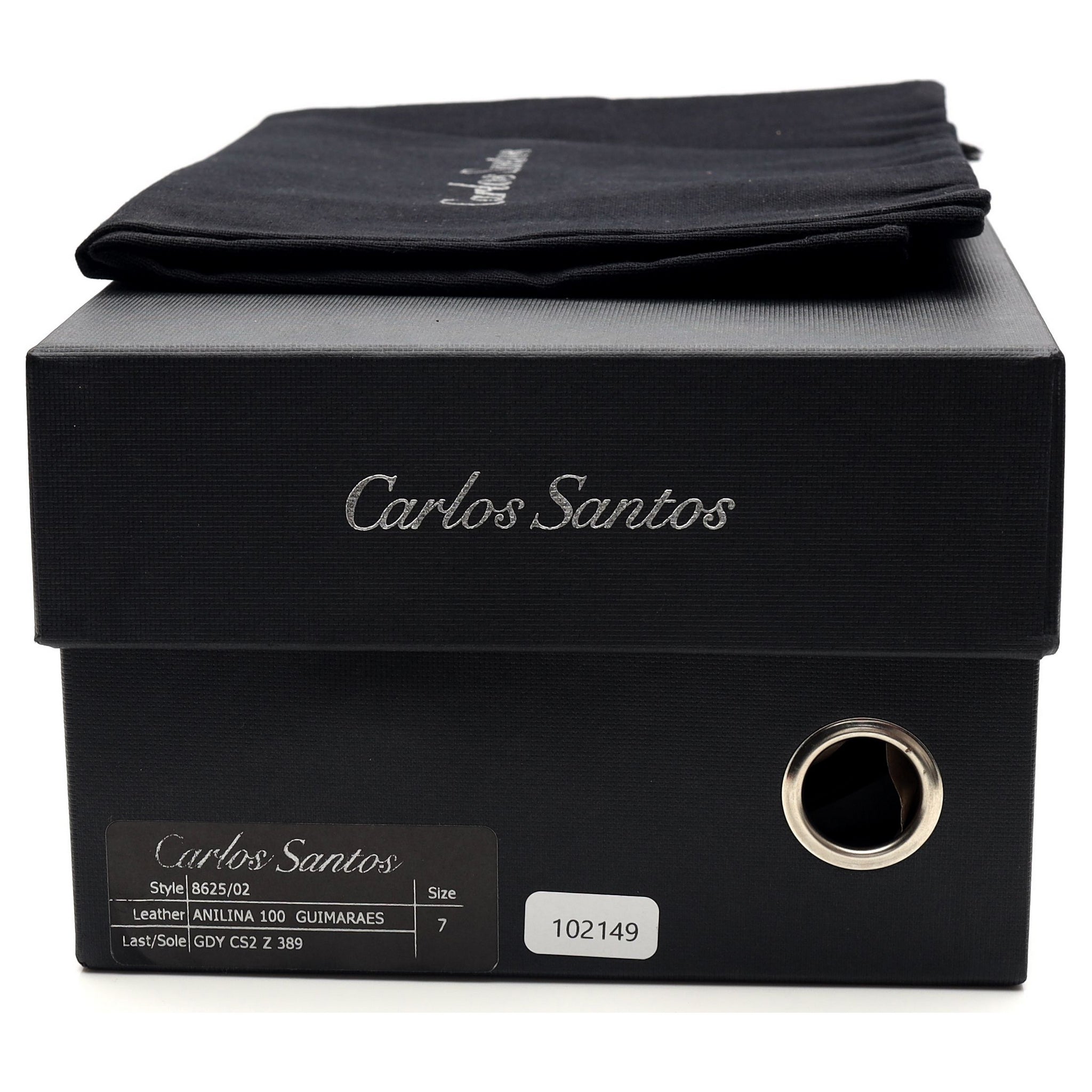 Carlos Santos 8625 monk cuir marron UK7 double boucle