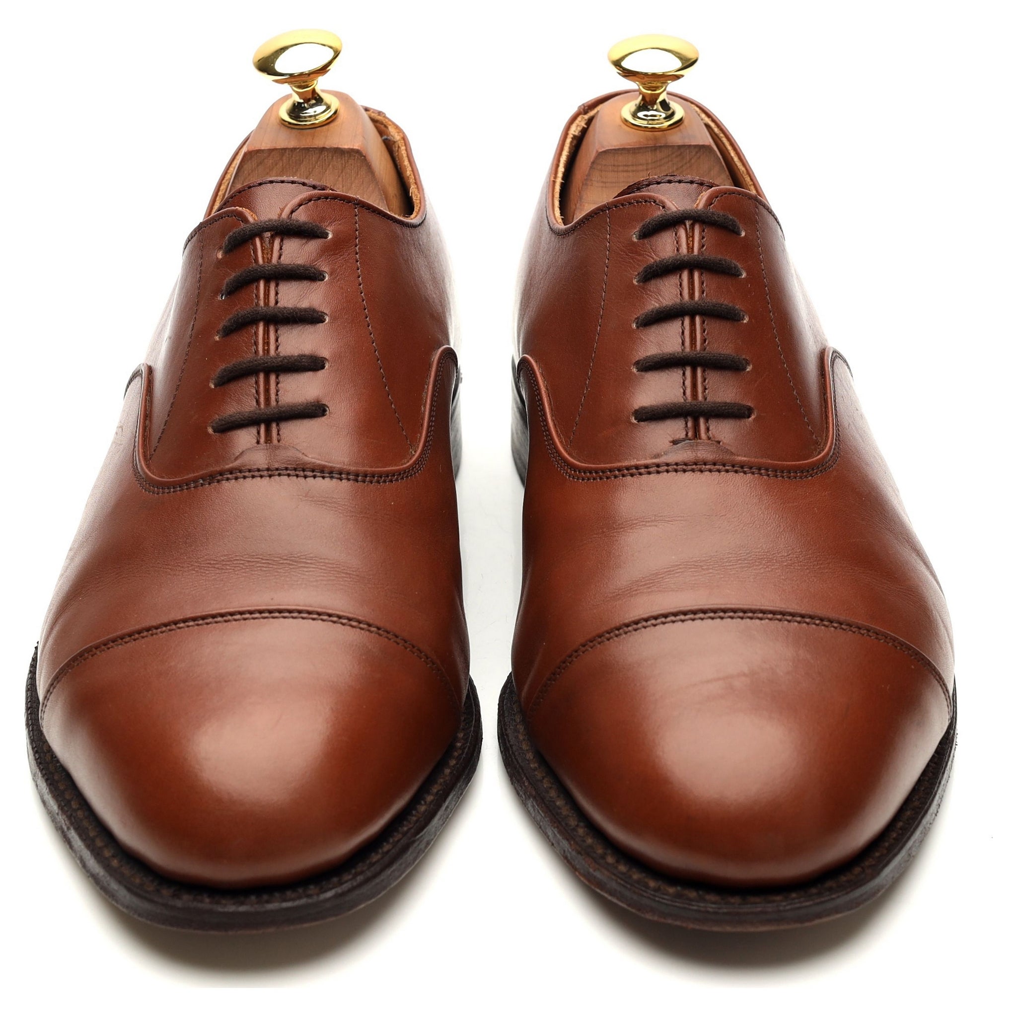 Tricker's Henley richelieu cuir marron 6 UK cérémonie