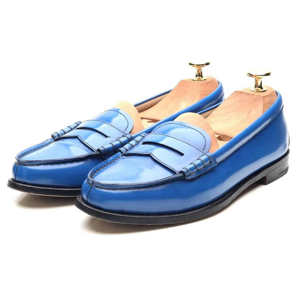 Church's Kara mocassins cuir bleu 36,5 occasion