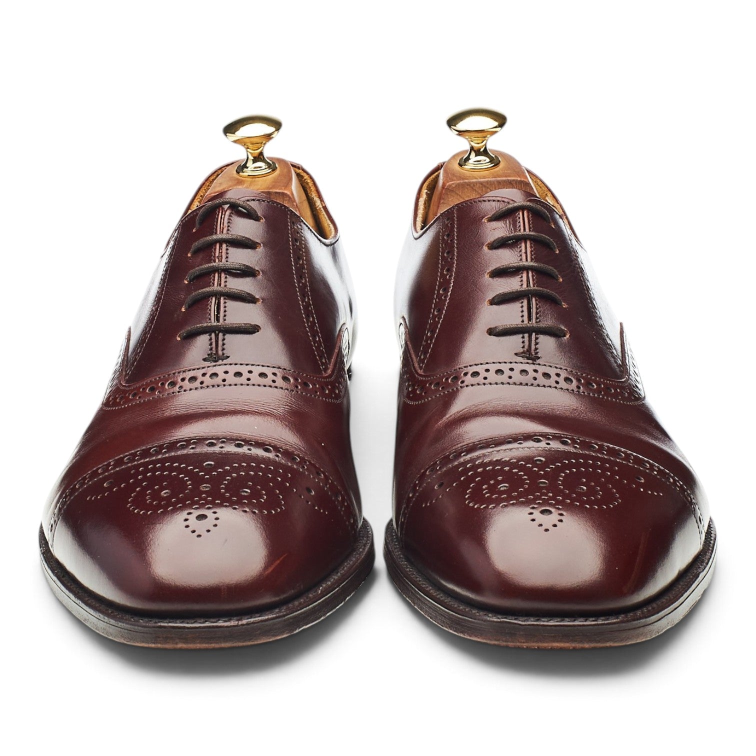 Loake Oban oxford cuir marron large UK 10