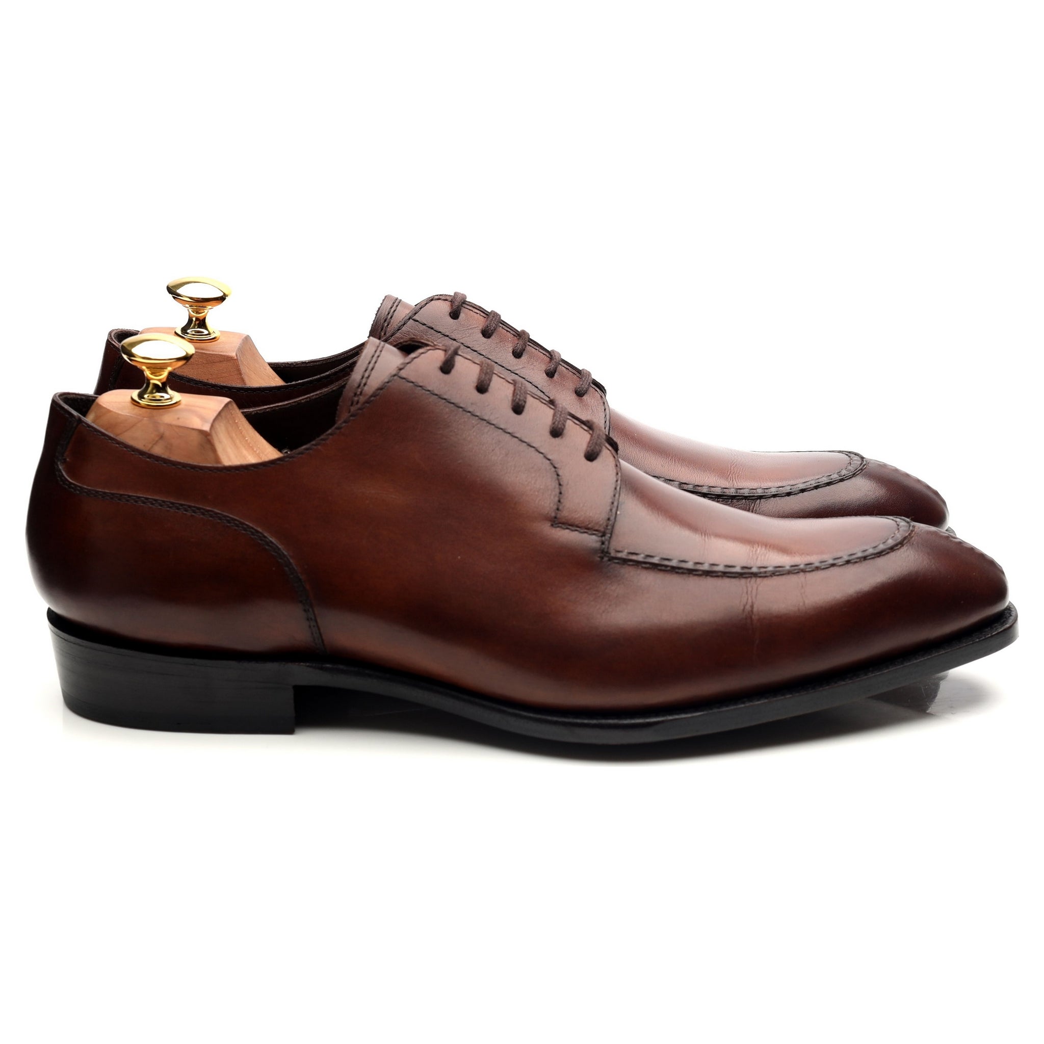 CNES Shoemaker STD derbies cuir marron UK 10.5 E