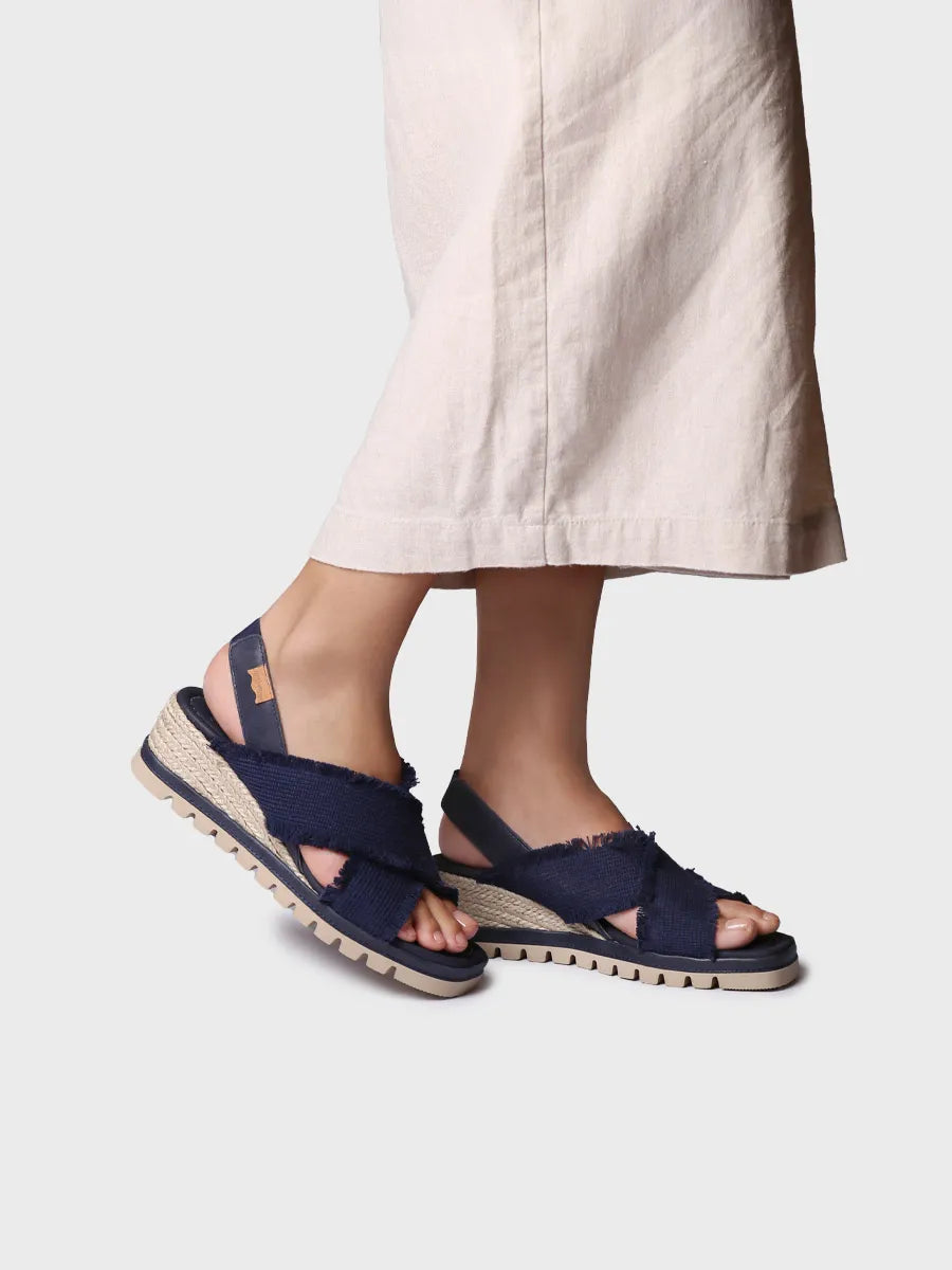 Toni Pons Aire espadrille compensée toile confort