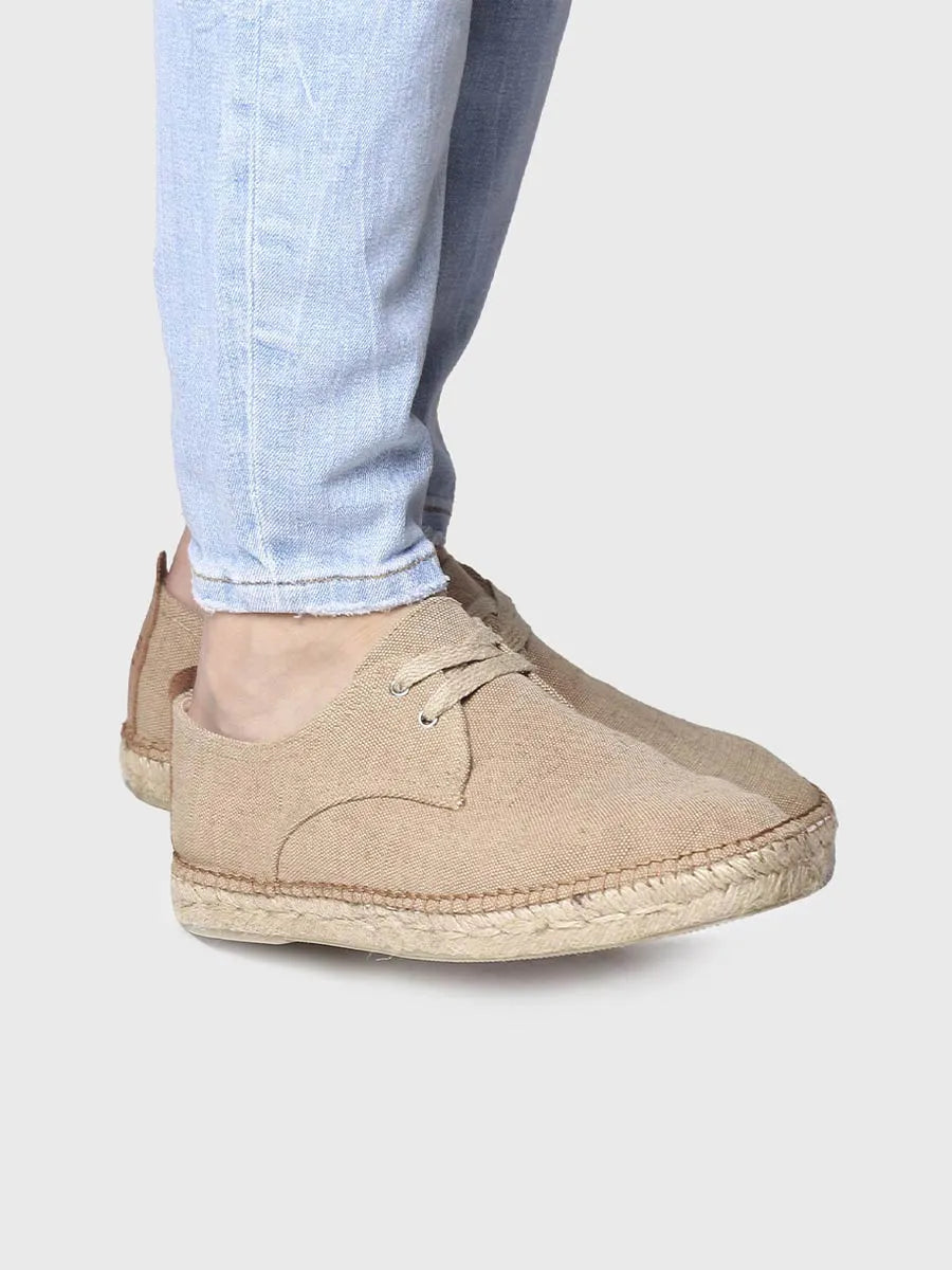 Toni Pons Dixon espadrille homme à lacets toile