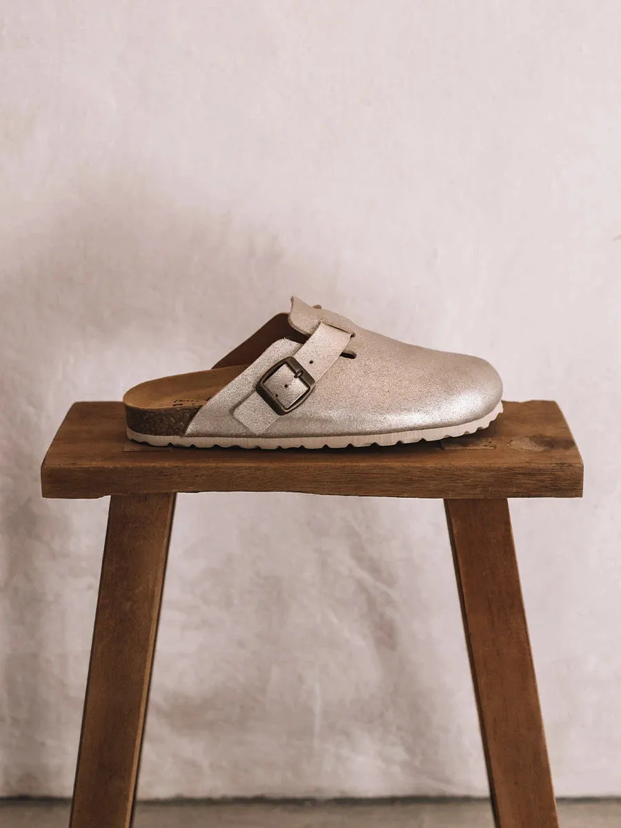 Toni Pons Gemina-QT sabot daim boucle femme