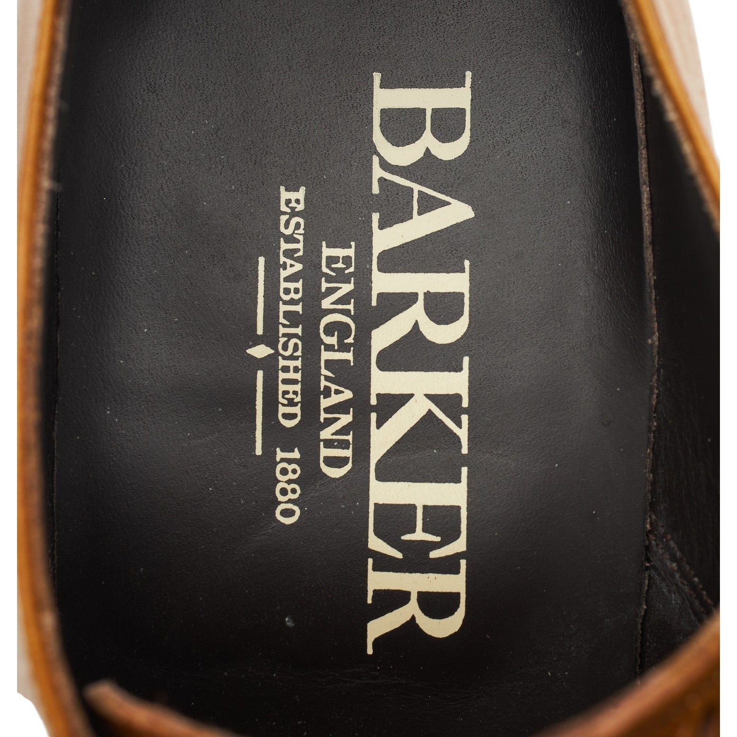 Barker Flynn oxford brogues cuir marron UK 7.5