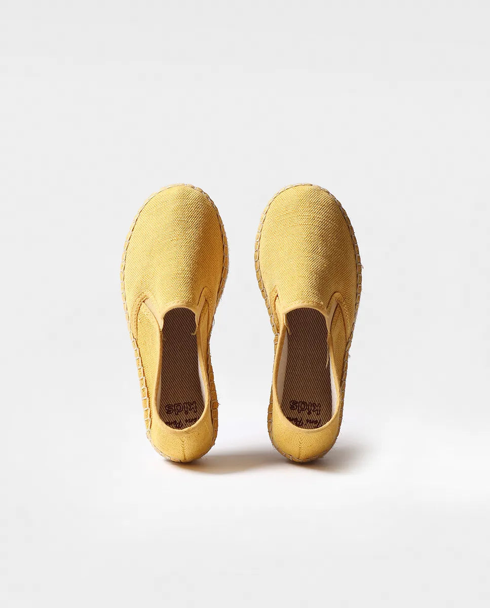 Toni Pons Efes-V espadrille enfant toile marine vegan