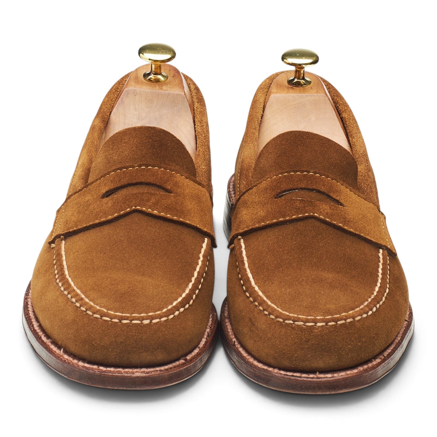 Alden 62437 mocassins suède marron 8.5 UK