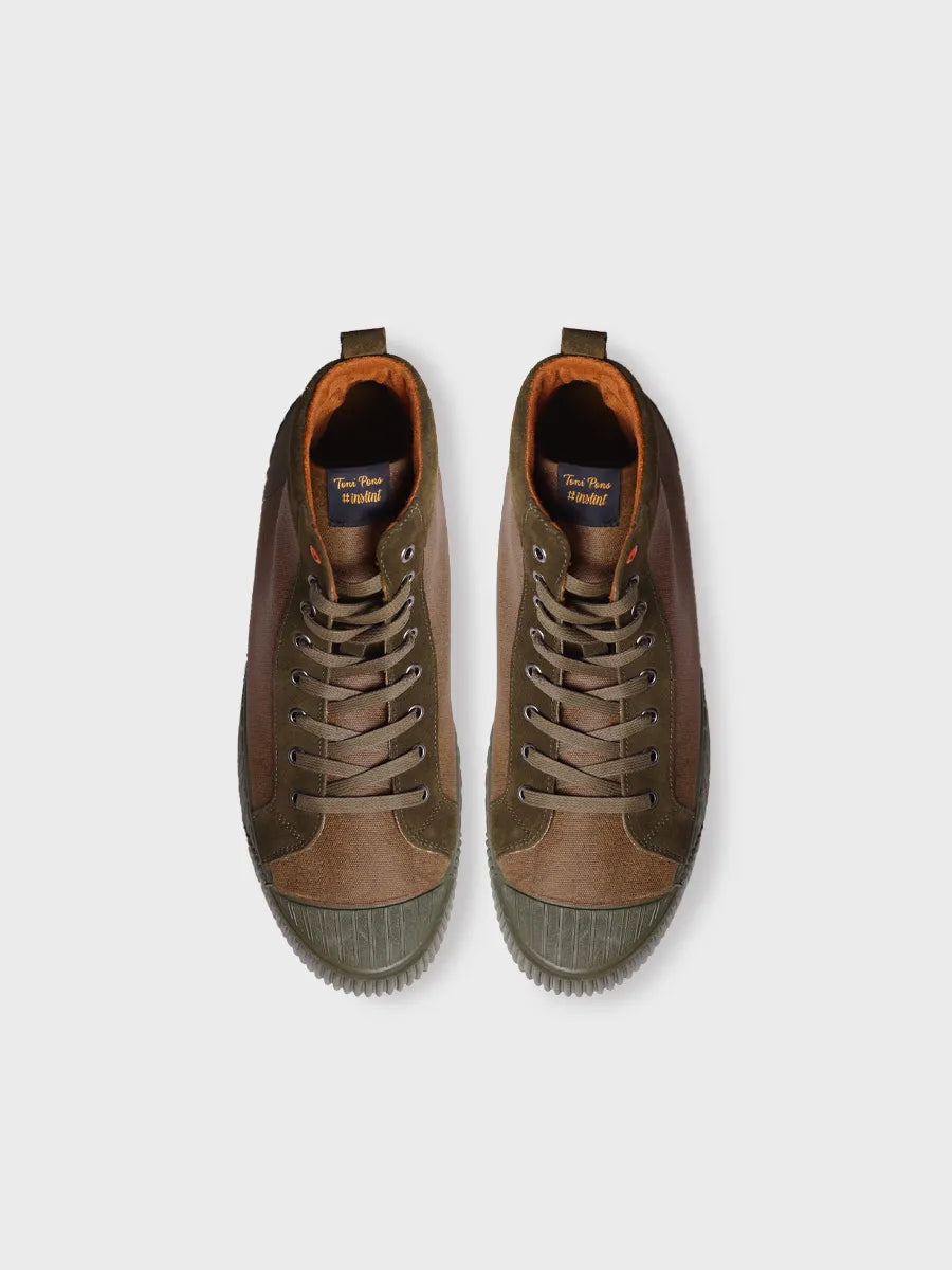 Toni Pons Gal-BU bottines homme toile et suède