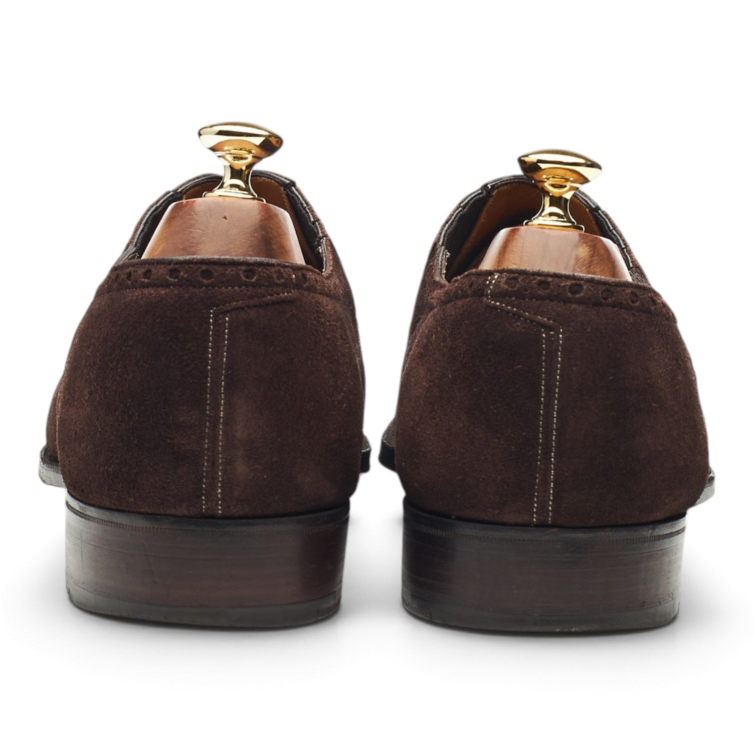 Gaziano & Girling Chelsea brogue suède marron UK 10