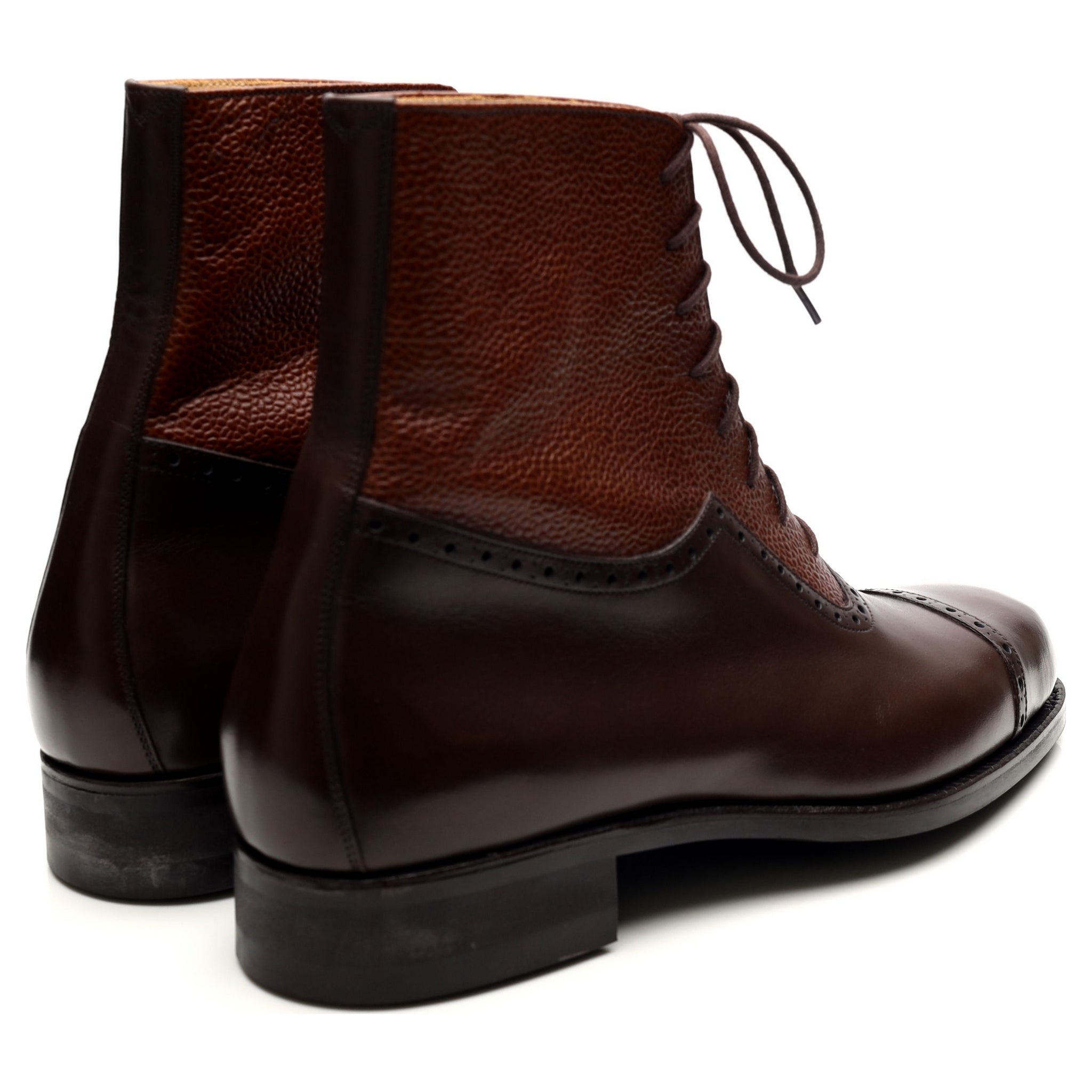 Vass High Boots bottines cuir marron UK 6