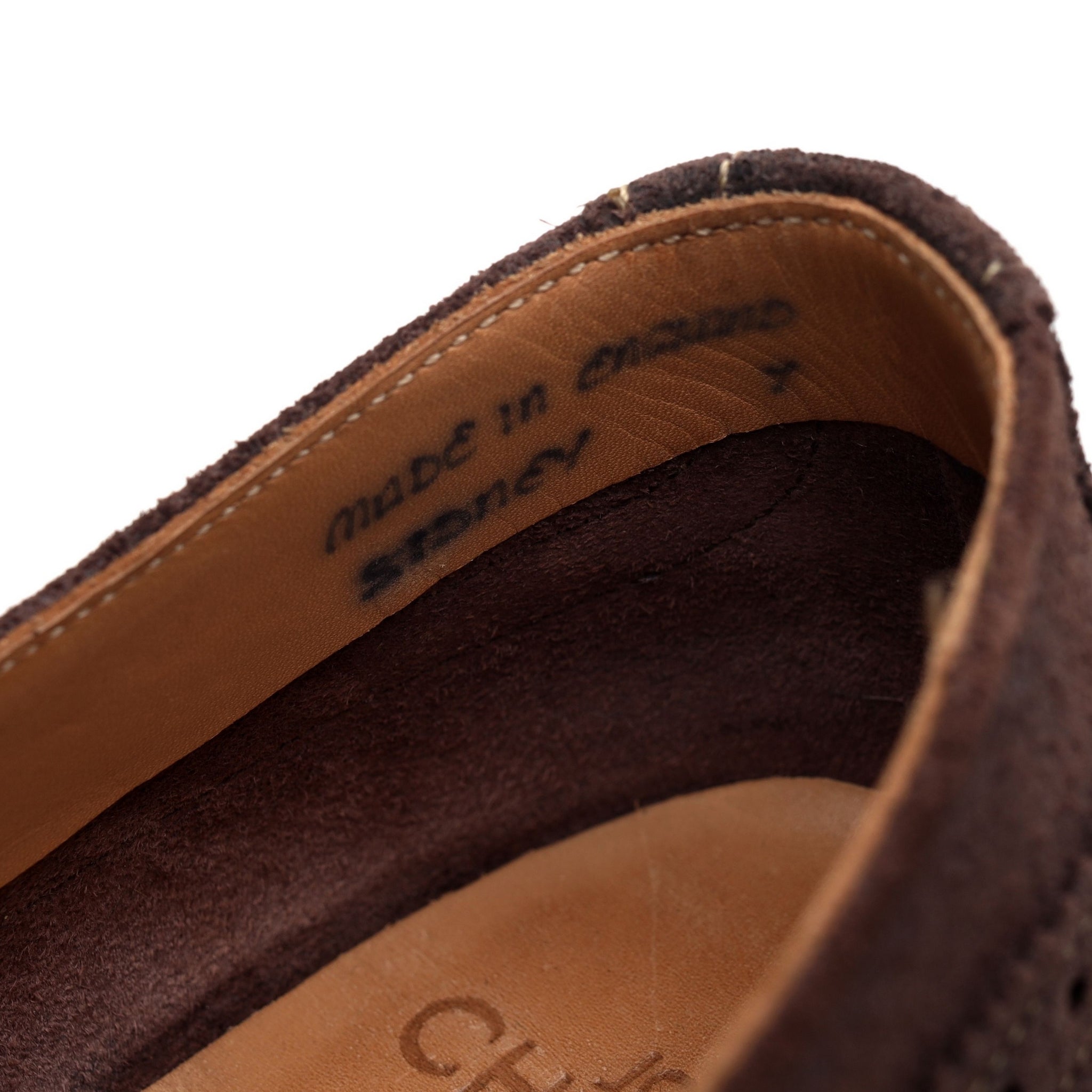 Cheaney Sidney oxford brogues suède marron pointure UK 7