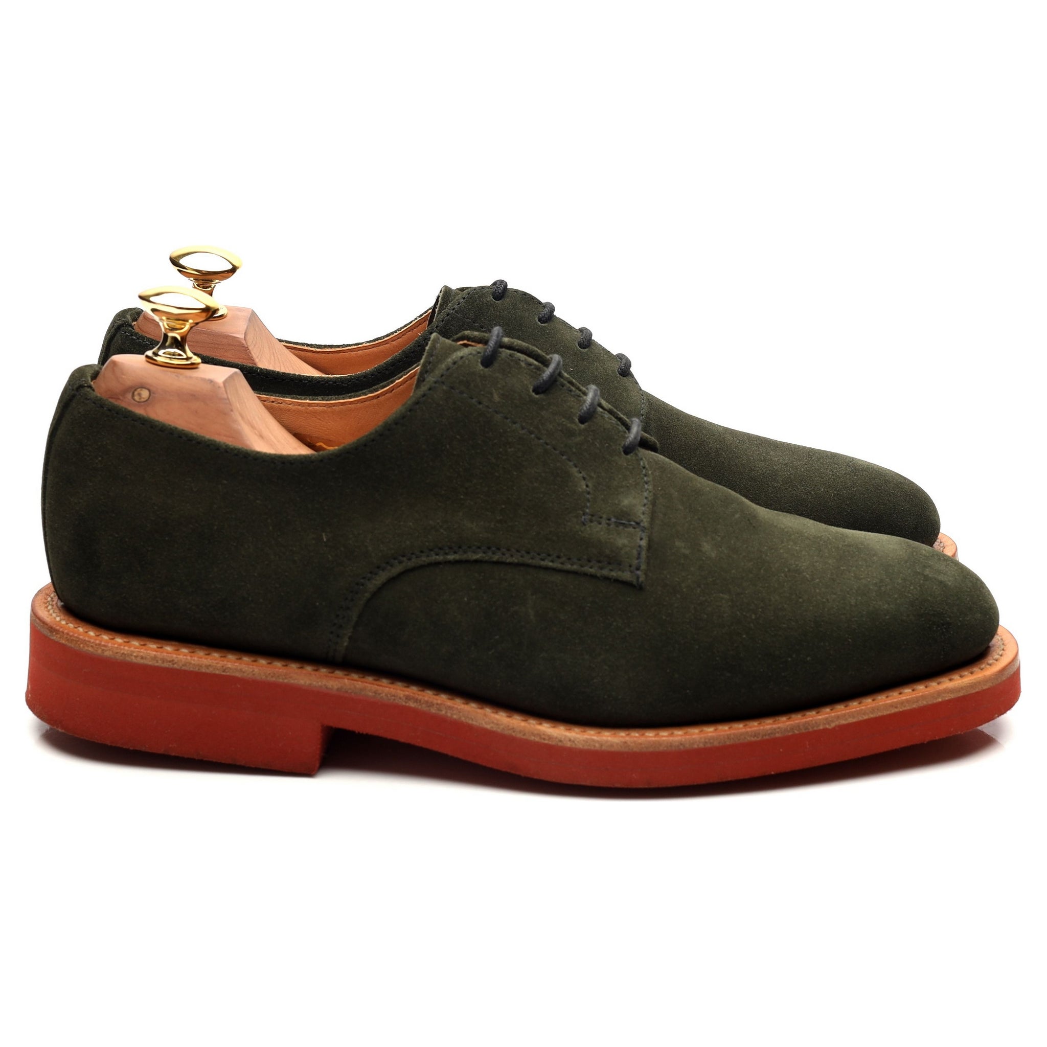 Sanders Jack derby daim vert pointure UK 6,5 homme