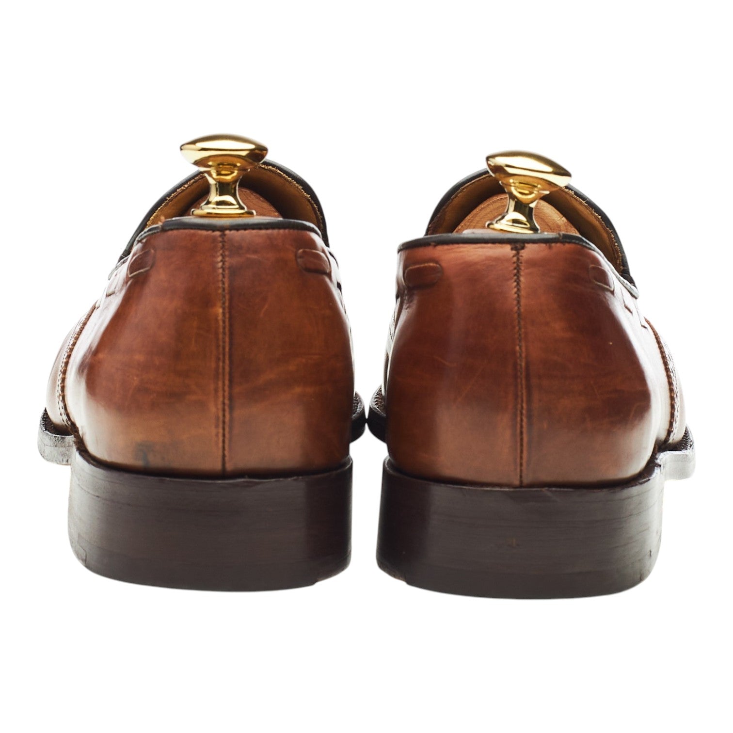 Barker Clive mocassins à glands cuir marron UK 6.5