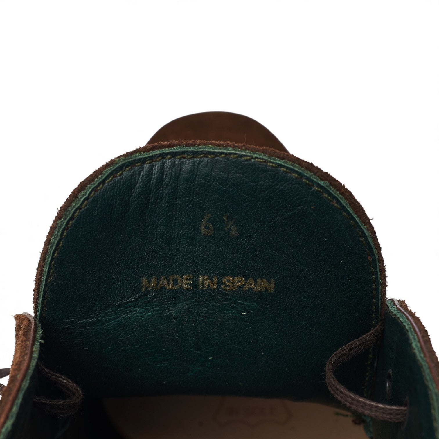 Norman Vilalta Robert boots chukka daim marron UK 6.5