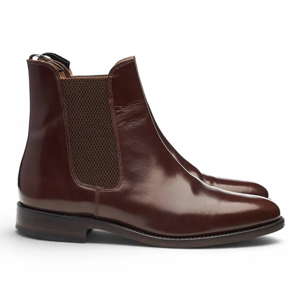 Loake 290 bottines chelsea cuir marron pointure 7.5