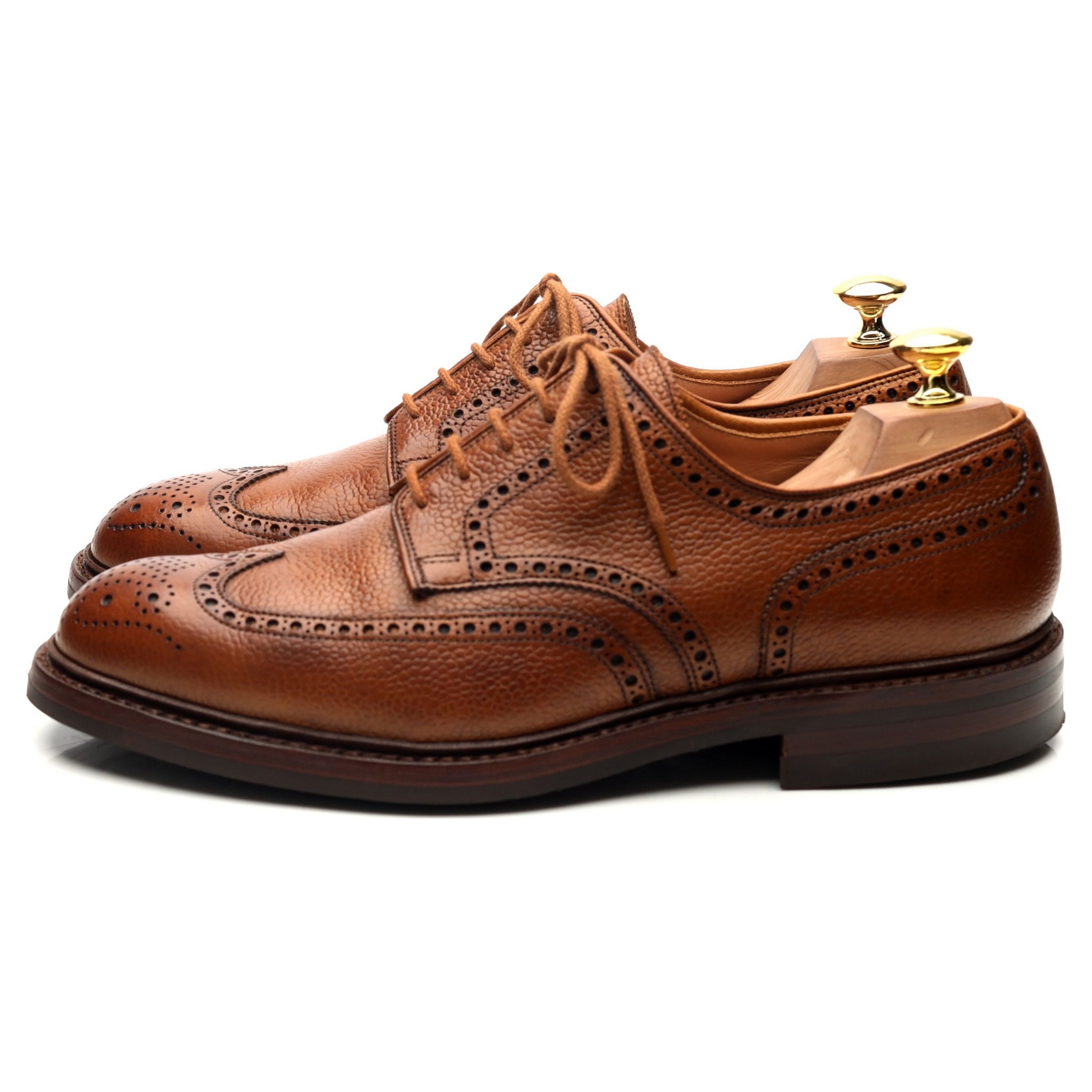 Crockett & Jones Pembroke derbies cuir marron UK 8