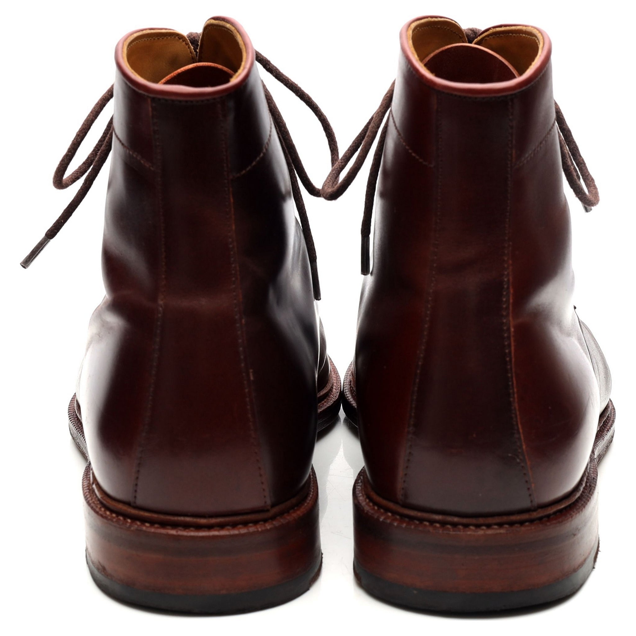 Meermin 101637 bottines cordovan bordeaux UK 10.5