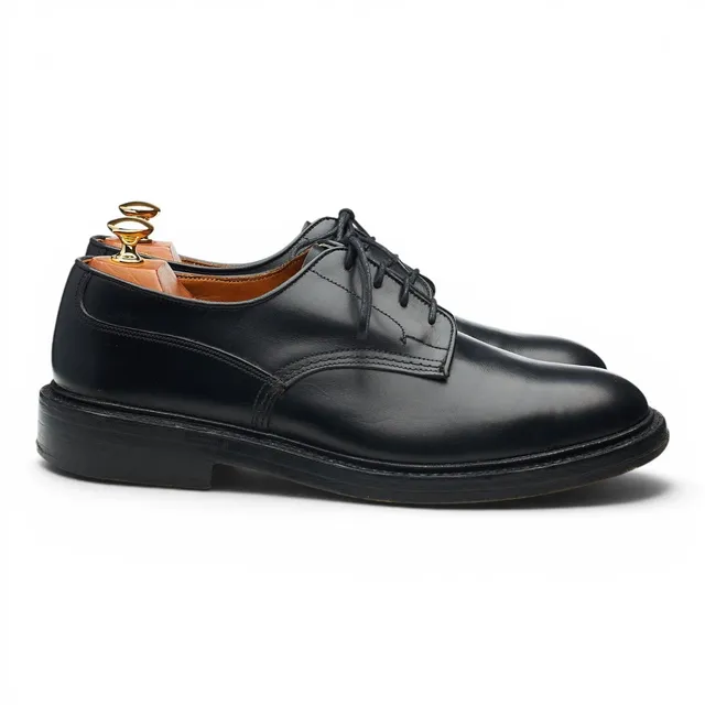 Tricker's Woodstock derbies cuir noir pointure UK 9