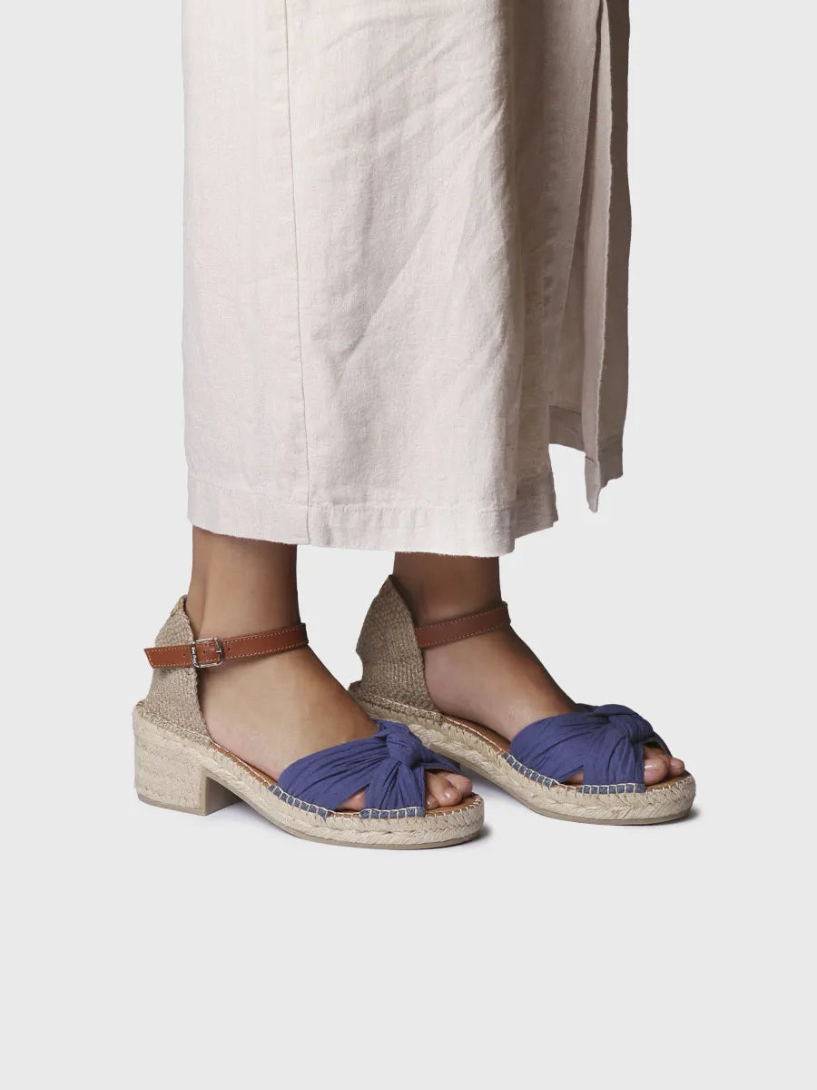 Toni Pons Daniela espadrilles femme nœud 4 cm