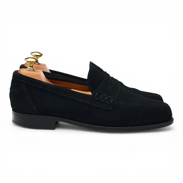 Alfred Sargent Finsbury mocassin daim noir pointure 8